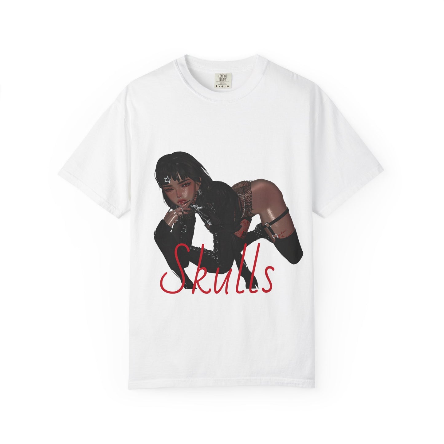 Copy of Edgy Graphic Tee - 'Skulls' with Bold Text for Alternative Fashion Lovers