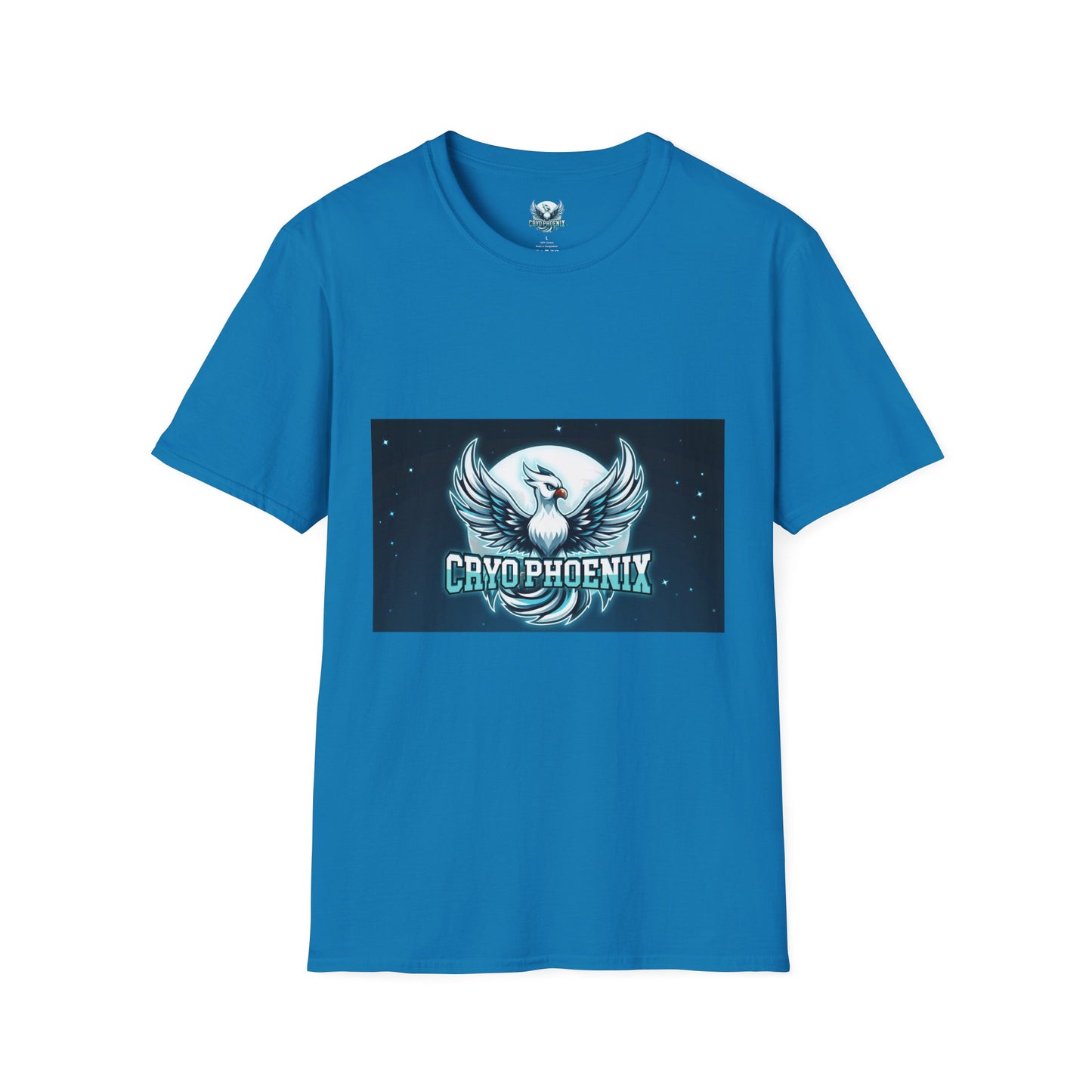 Cryo Phoenix Unisex Softstyle T-Shirt - Cool Graphic Tee for Men & Women