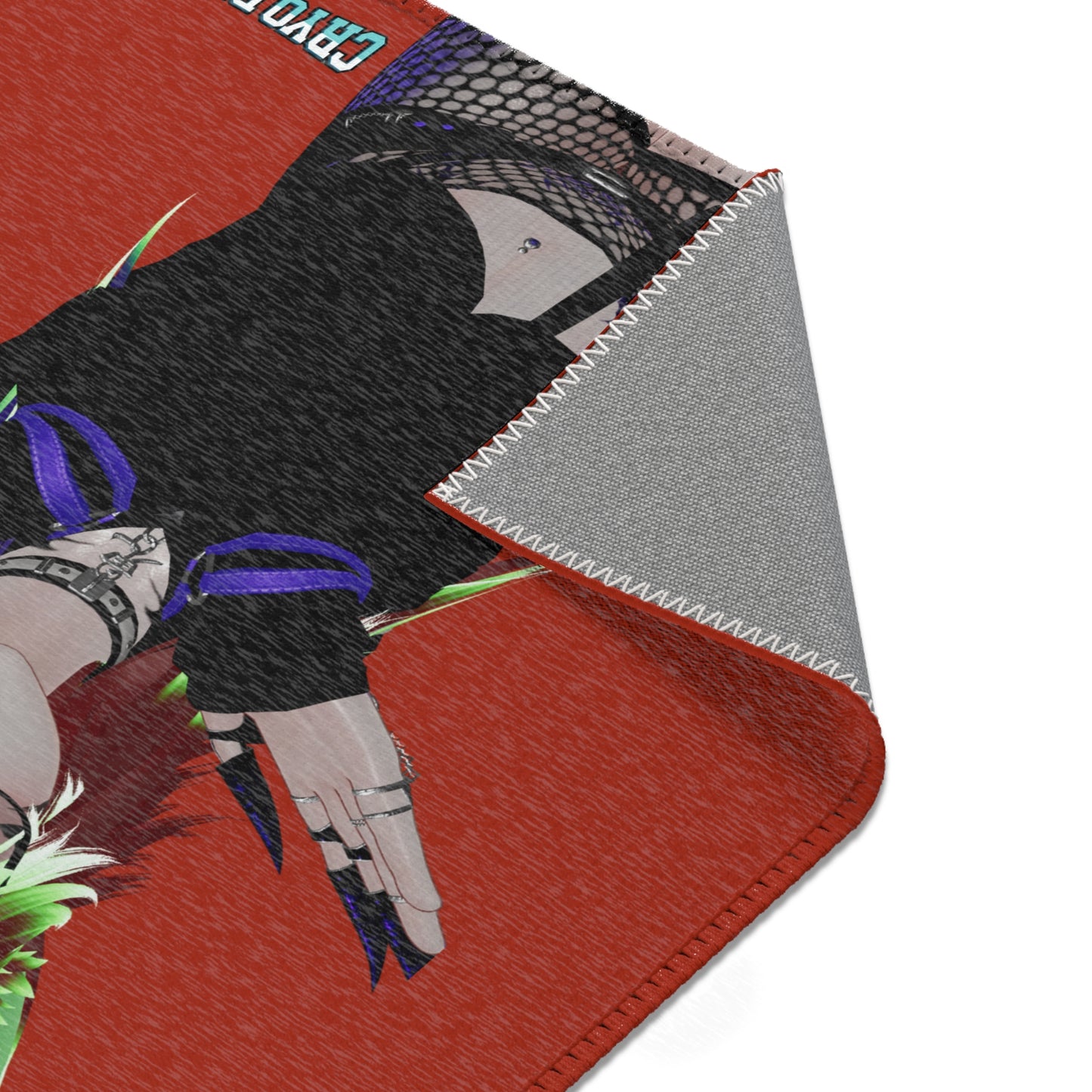 SpaceAce Taco Time Area Rug - Funky Anime-Inspired Floor Decor