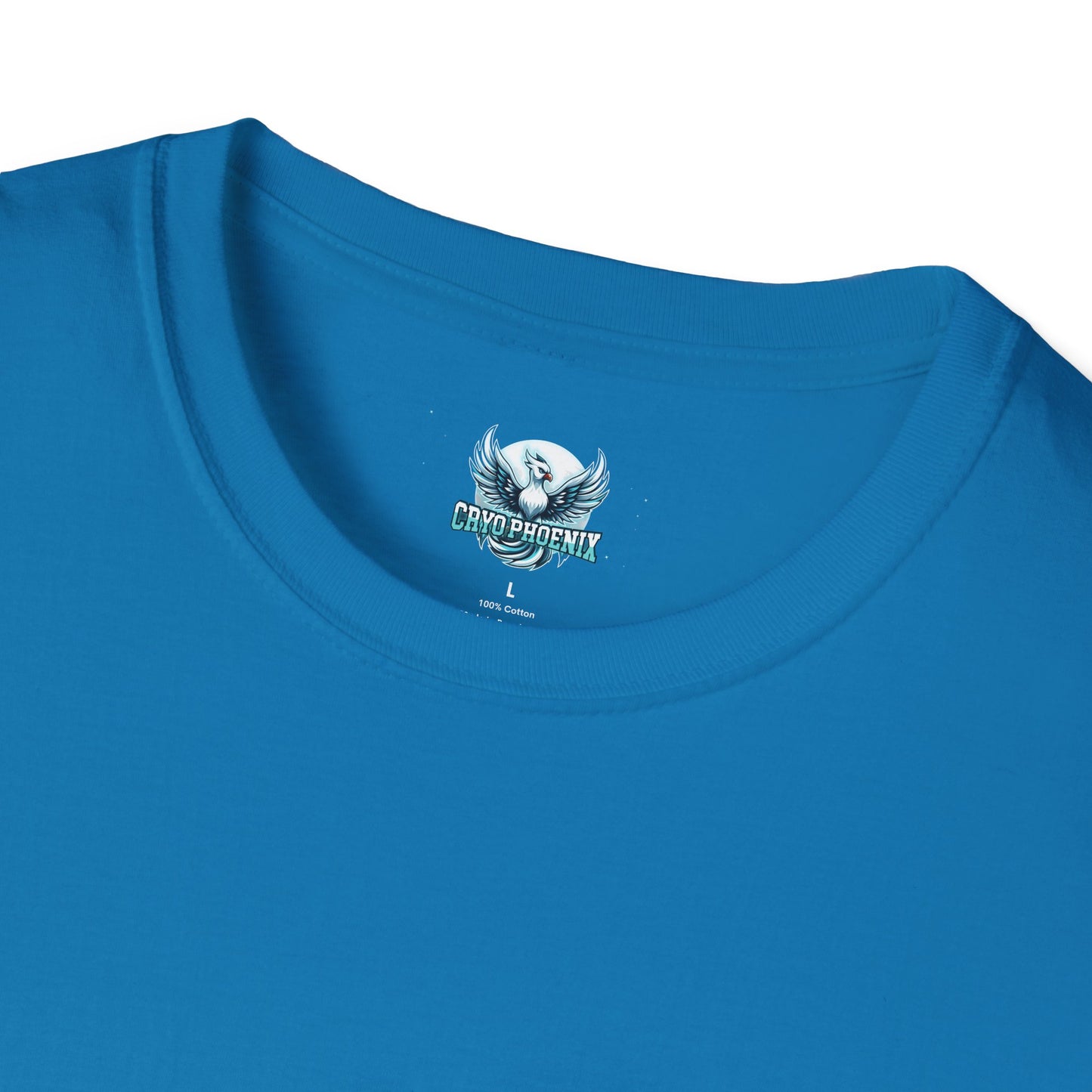 Cryo Phoenix Unisex Softstyle T-Shirt - Cool Graphic Tee for Men & Women