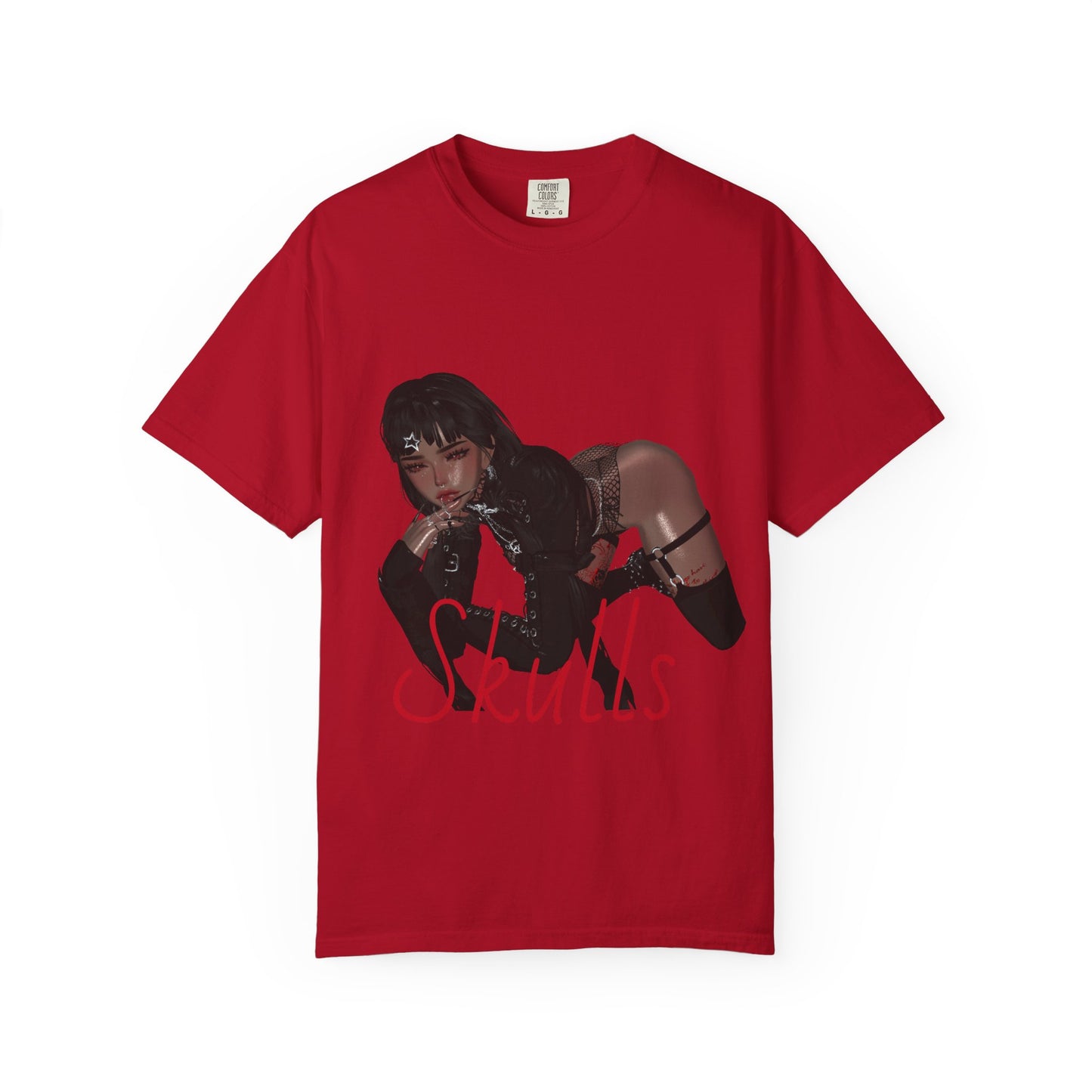 Copy of Edgy Graphic Tee - 'Skulls' with Bold Text for Alternative Fashion Lovers