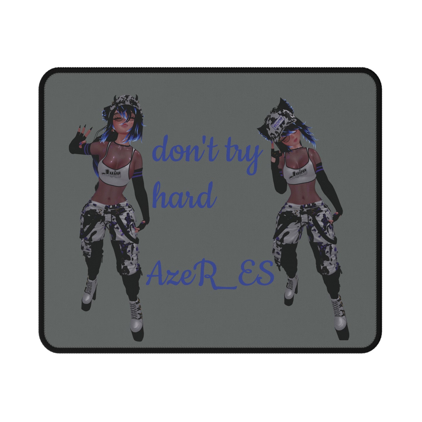 AzeR_ES Non-Slip Gaming Mouse Pad - Fun Gamer Accessory for Enthusiasts