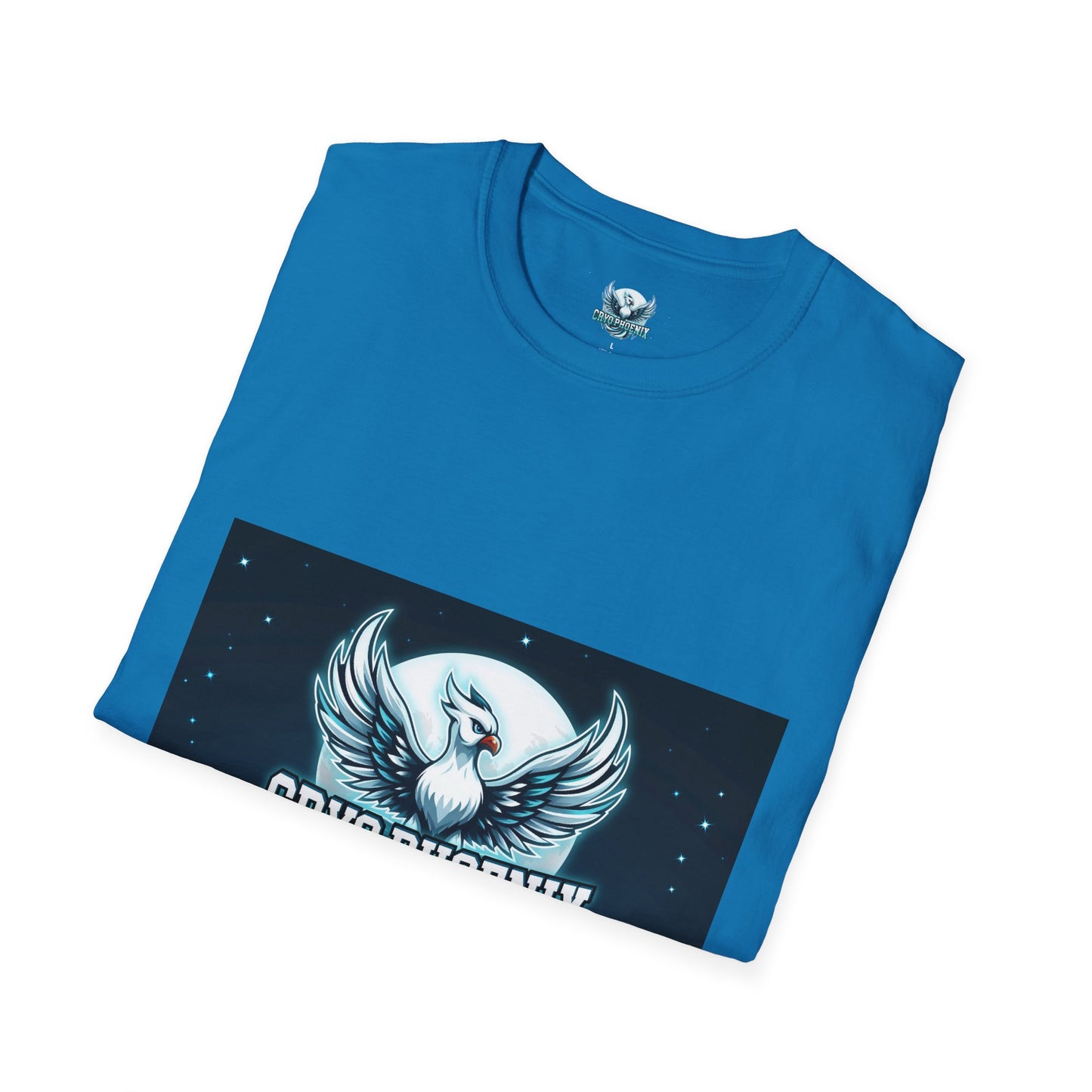 Cryo Phoenix Unisex Softstyle T-Shirt - Cool Graphic Tee for Men & Women