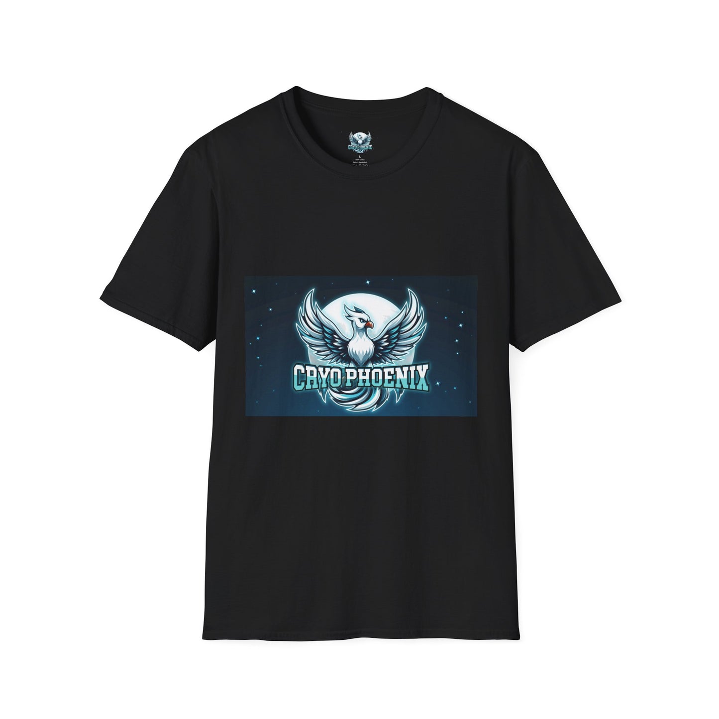 Cryo Phoenix Unisex Softstyle T-Shirt - Cool Graphic Tee for Men & Women