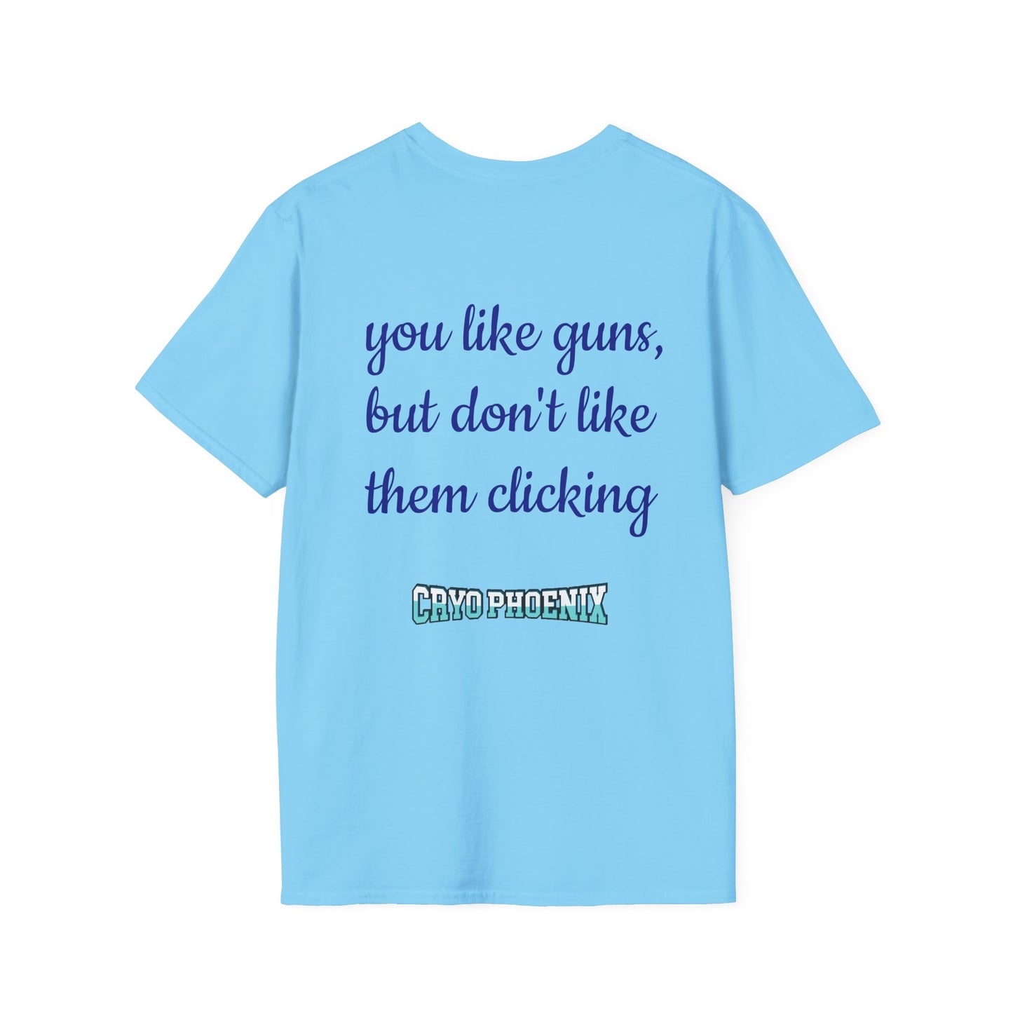ODST Guns T-Shirt for Gamers - 'You Like Guns' Quote - Unisex Softstyle Tee