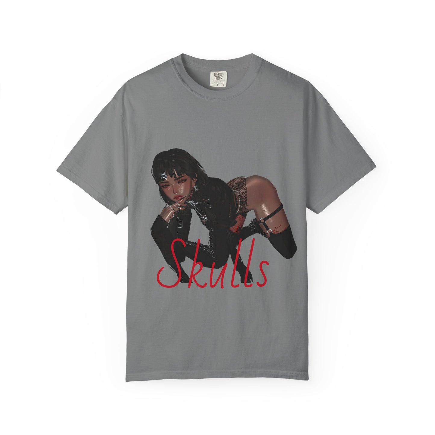 Copy of Edgy Graphic Tee - 'Skulls' with Bold Text for Alternative Fashion Lovers