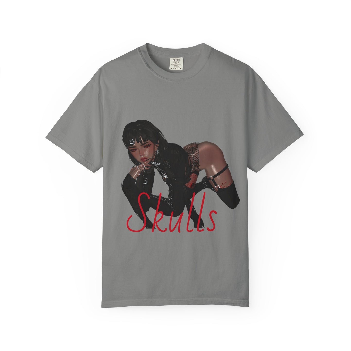 Copy of Edgy Graphic Tee - 'Skulls' with Bold Text for Alternative Fashion Lovers