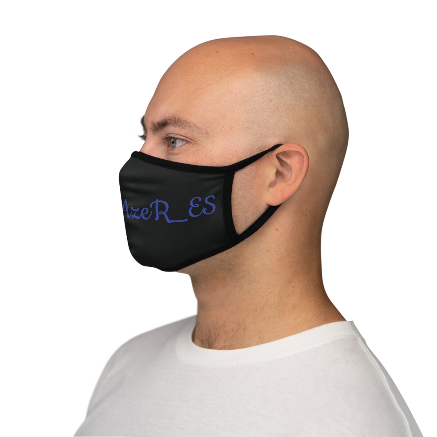 Custom Fitted Face Mask - Unique Graphic Design with 'AxeR_ES'