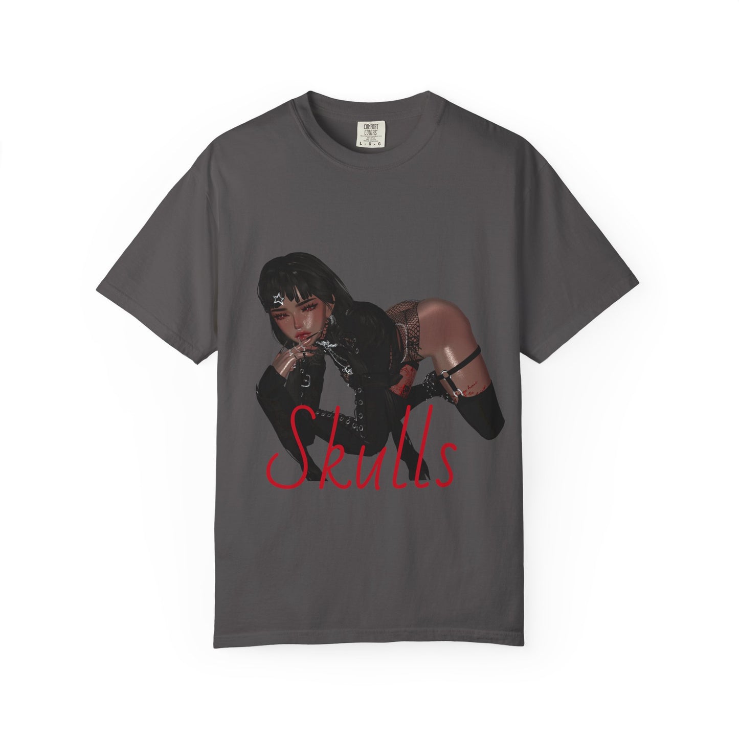 Copy of Edgy Graphic Tee - 'Skulls' with Bold Text for Alternative Fashion Lovers