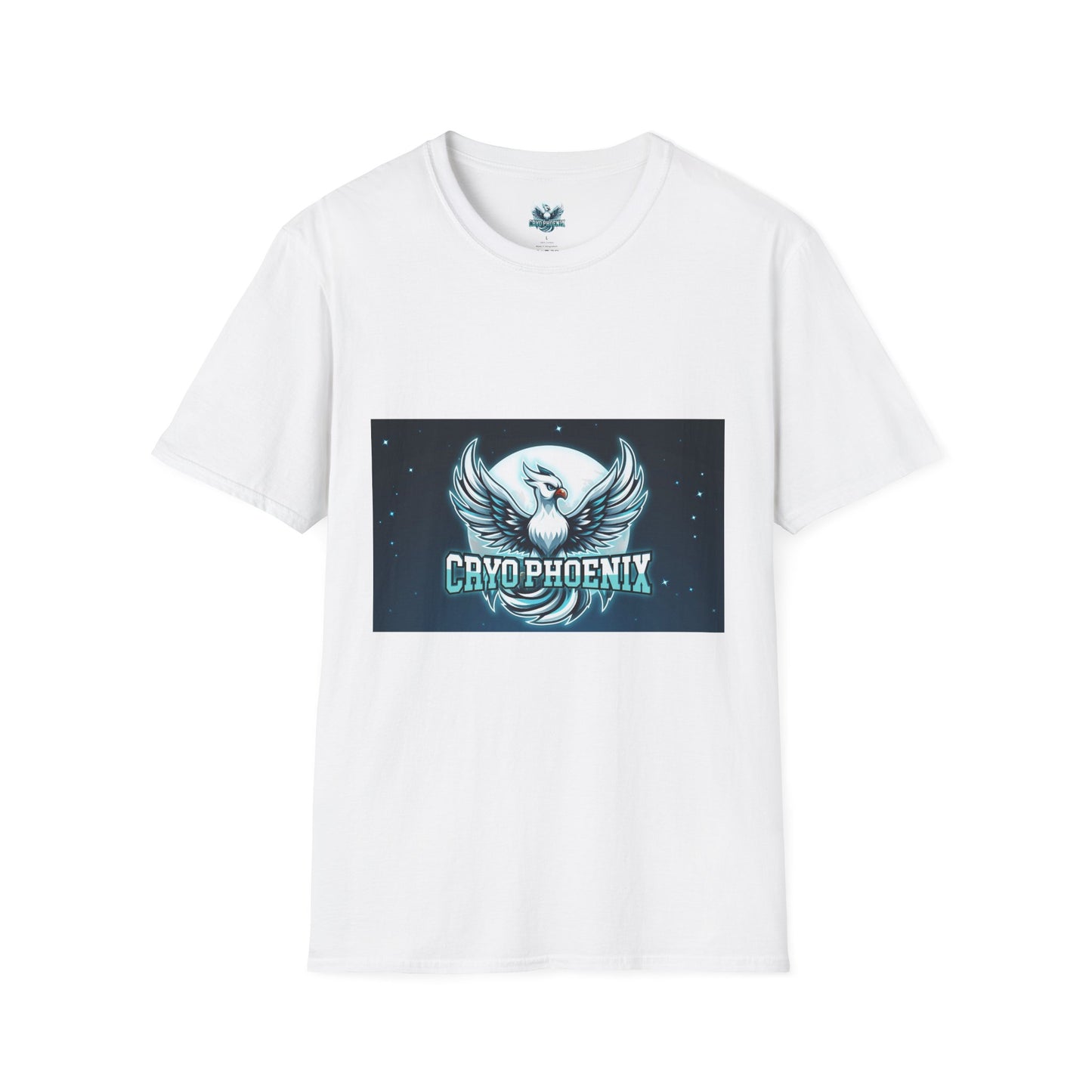 Cryo Phoenix Unisex Softstyle T-Shirt - Cool Graphic Tee for Men & Women