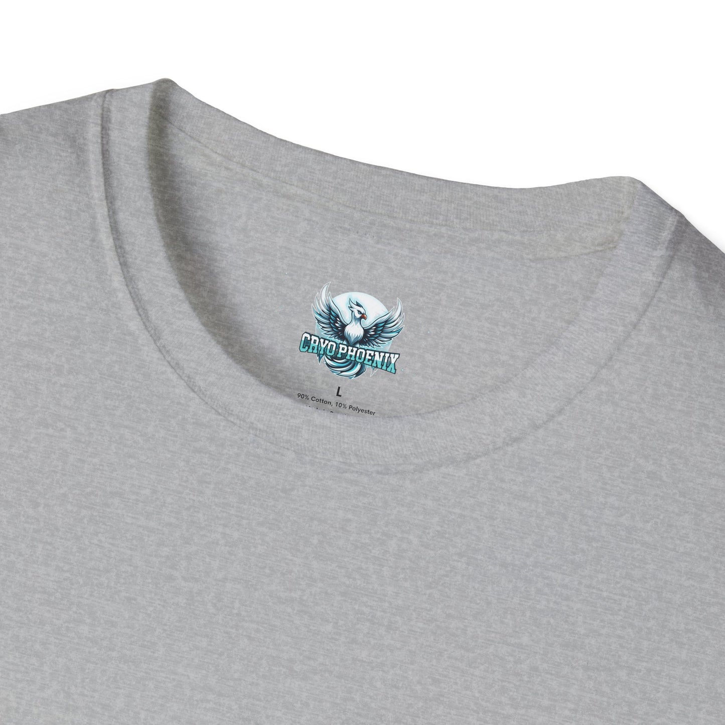 Cryo Phoenix Unisex Softstyle T-Shirt - Cool Graphic Tee for Men & Women