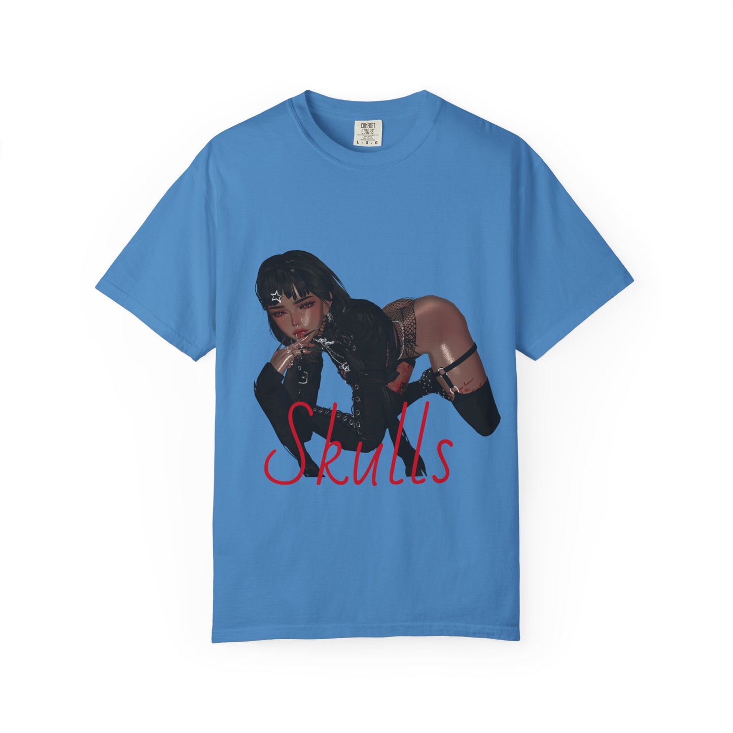 Copy of Edgy Graphic Tee - 'Skulls' with Bold Text for Alternative Fashion Lovers