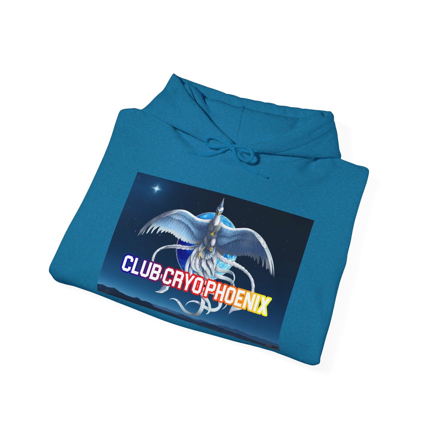 Phoenix Club Unisex Heavy Blend™ Hoodie - Eye-Catching Graphic Sweatshirt for Cozy Days