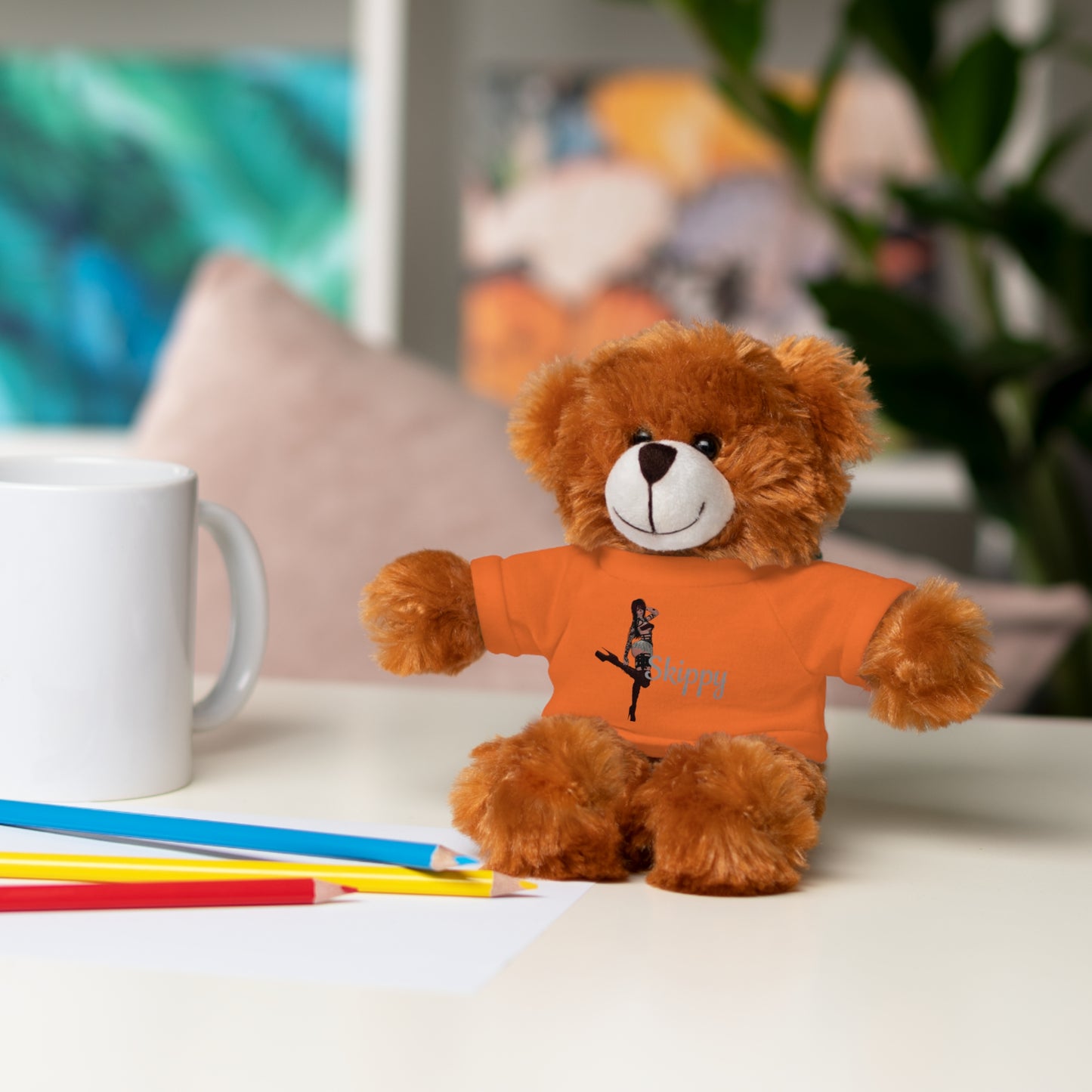 Skippy Dancing Bear Stuffed Animal with Tee