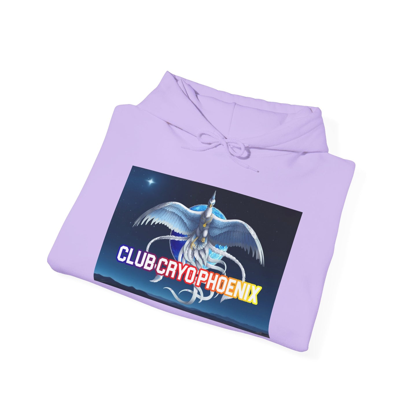 Phoenix Club Unisex Heavy Blend™ Hoodie - Eye-Catching Graphic Sweatshirt for Cozy Days