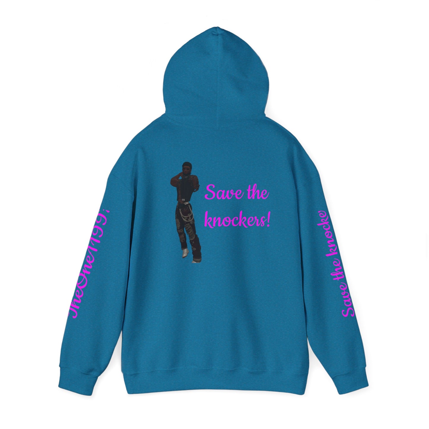 Unisex Heavy Blend™ Hooded Sweatshirt - Save the Knockers Graphic Hoodie