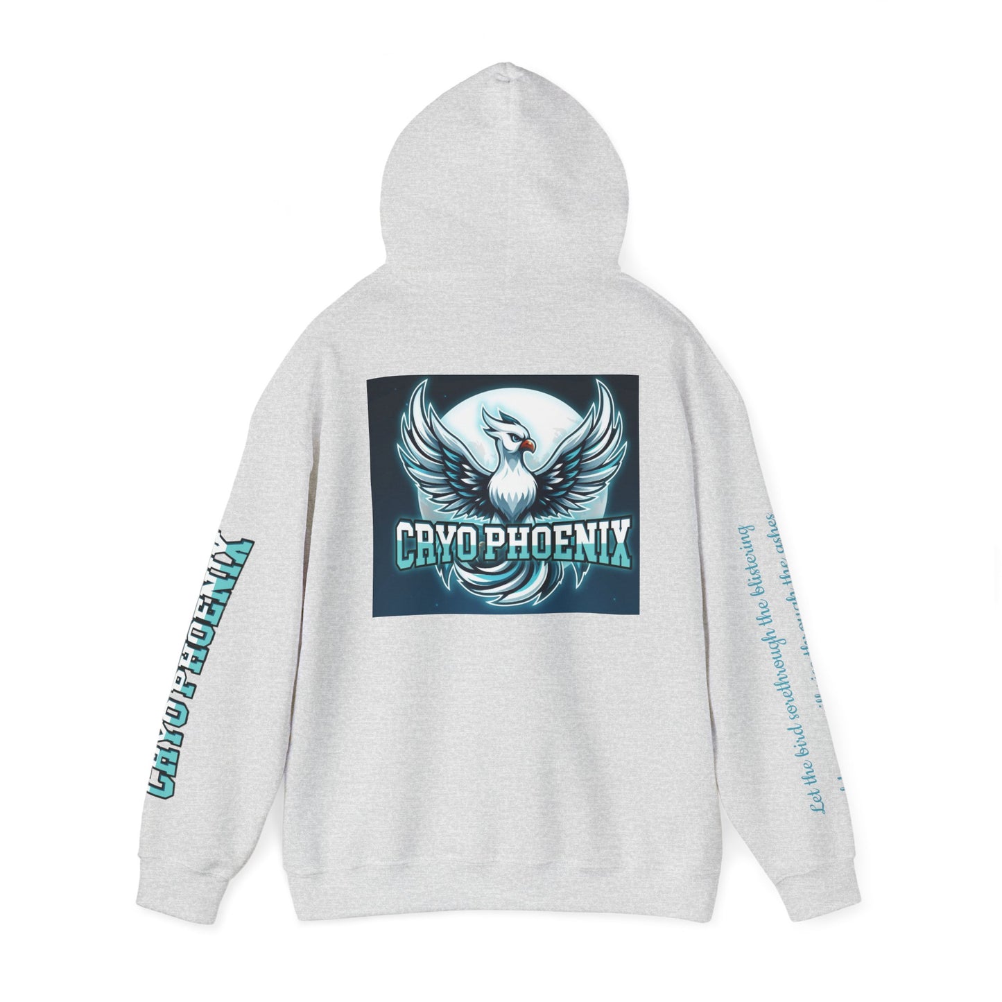 Phoenix Club Unisex Heavy Blend™ Hoodie - Eye-Catching Graphic Sweatshirt for Cozy Days