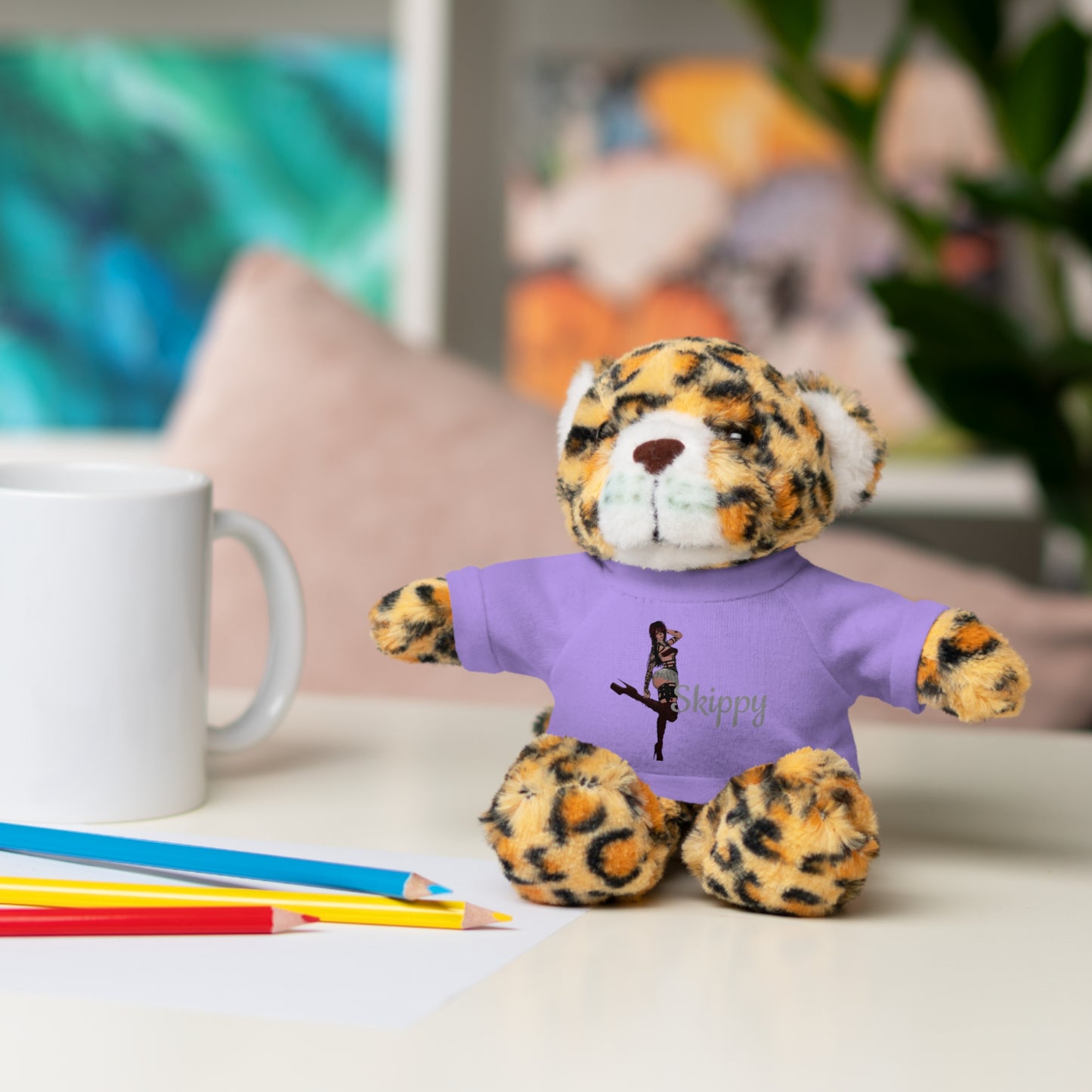 Skippy Dancing Bear Stuffed Animal with Tee