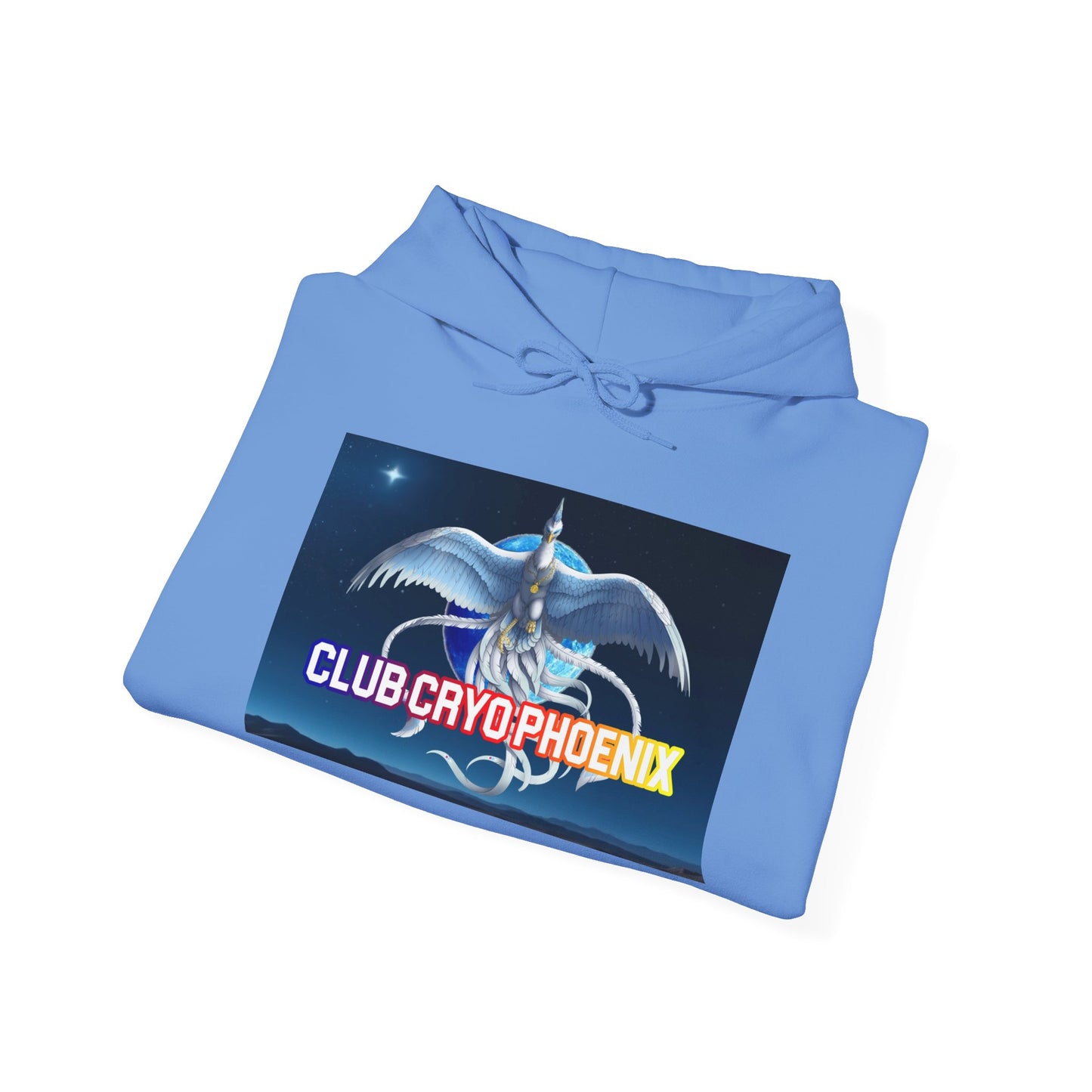 Phoenix Club Unisex Heavy Blend™ Hoodie - Eye-Catching Graphic Sweatshirt for Cozy Days