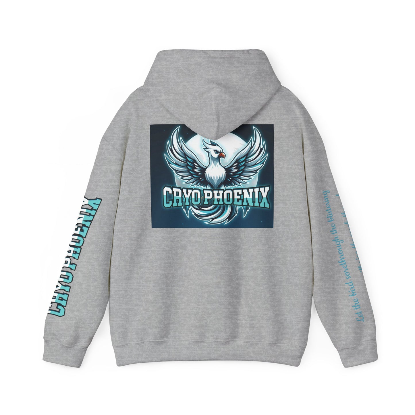 Phoenix Club Unisex Heavy Blend™ Hoodie - Eye-Catching Graphic Sweatshirt for Cozy Days