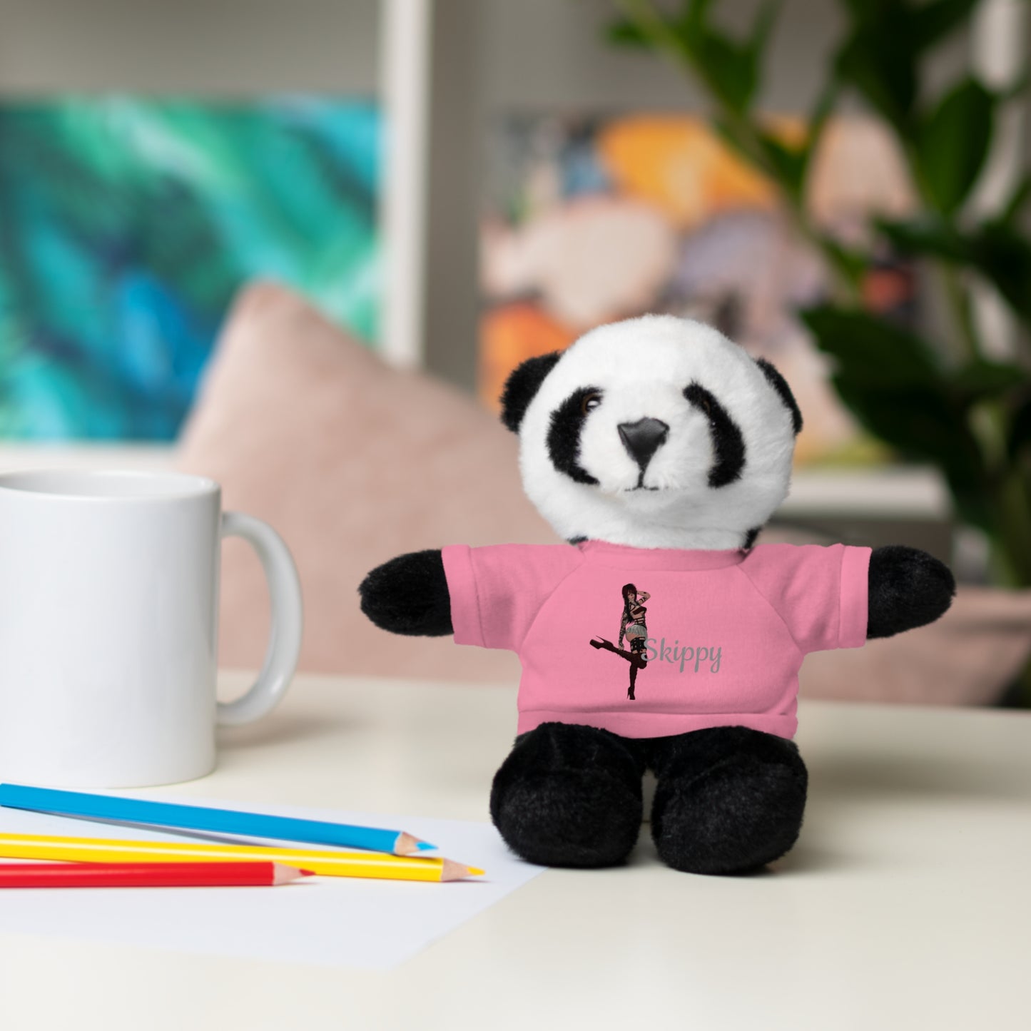 Skippy Dancing Bear Stuffed Animal with Tee
