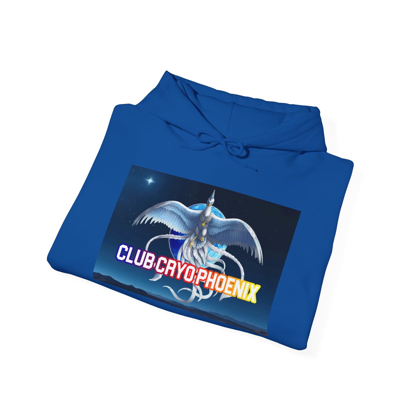 Phoenix Club Unisex Heavy Blend™ Hoodie - Eye-Catching Graphic Sweatshirt for Cozy Days