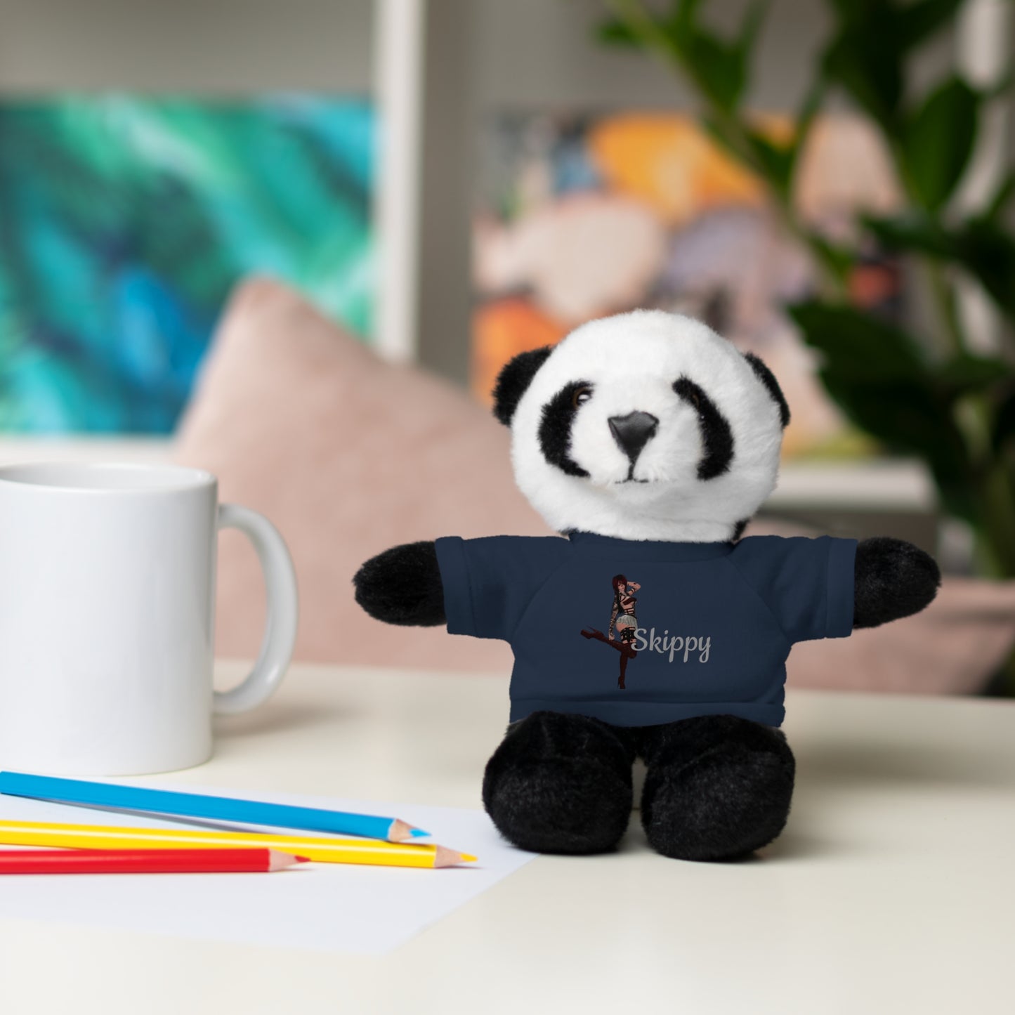 Skippy Dancing Bear Stuffed Animal with Tee