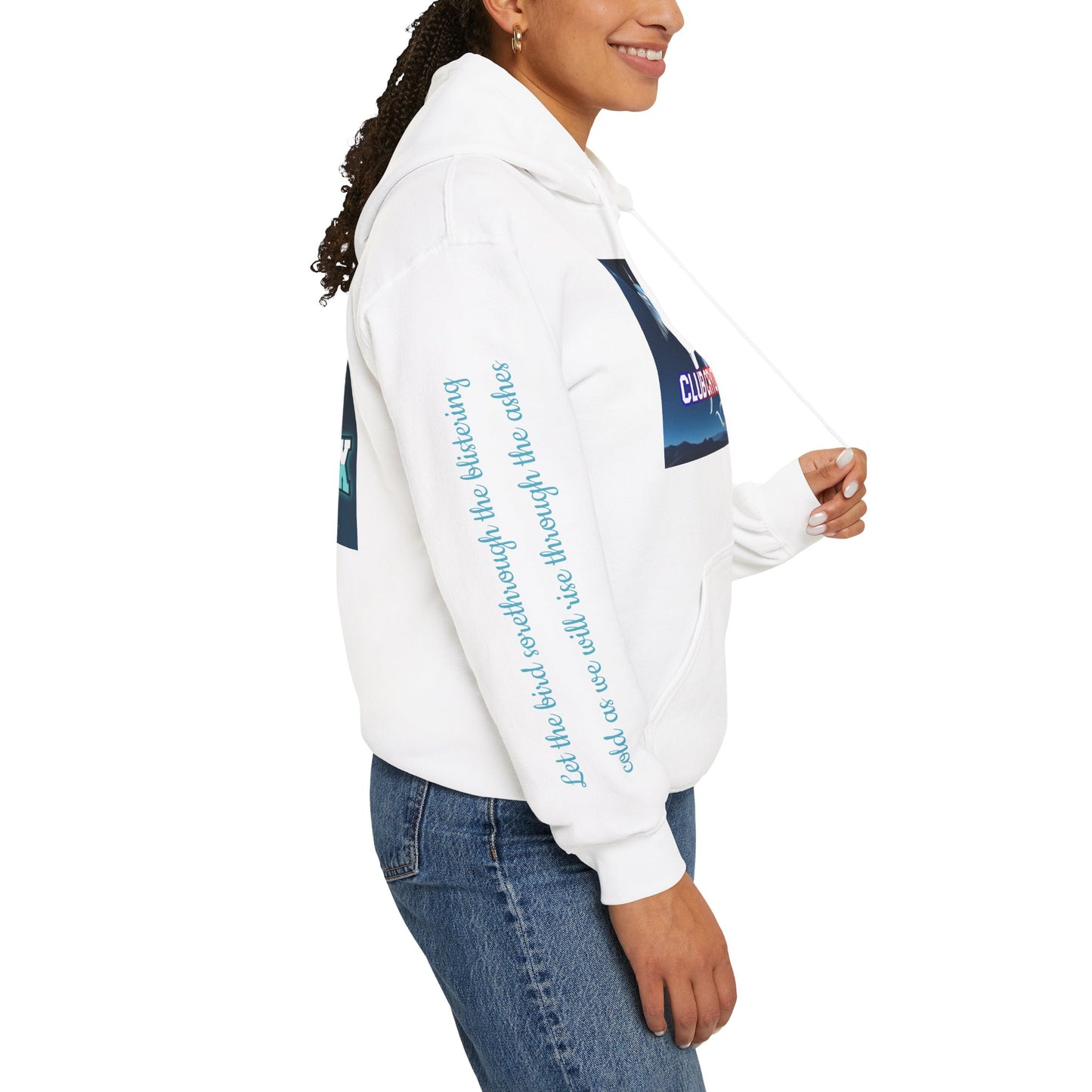 Phoenix Club Unisex Heavy Blend™ Hoodie - Eye-Catching Graphic Sweatshirt for Cozy Days