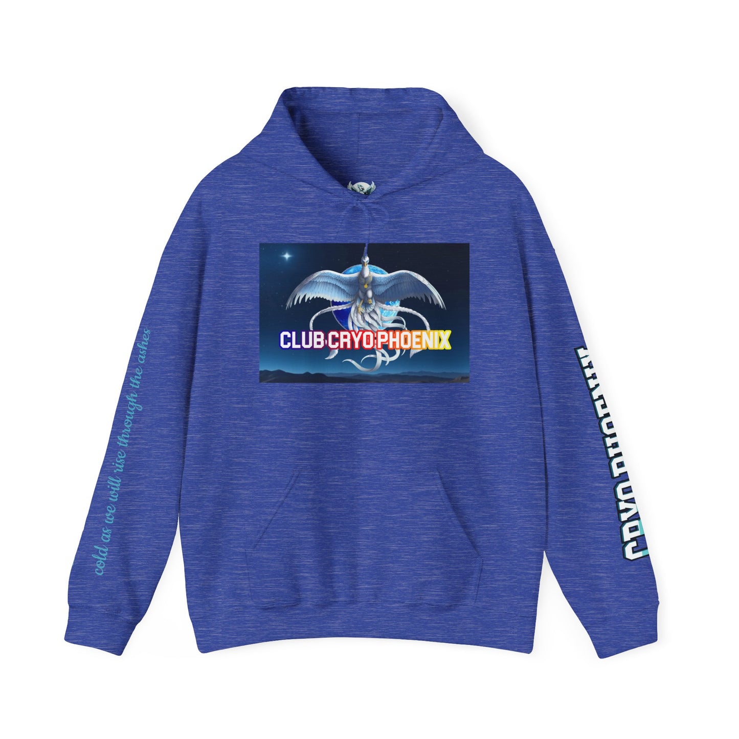 Phoenix Club Unisex Heavy Blend™ Hoodie - Eye-Catching Graphic Sweatshirt for Cozy Days