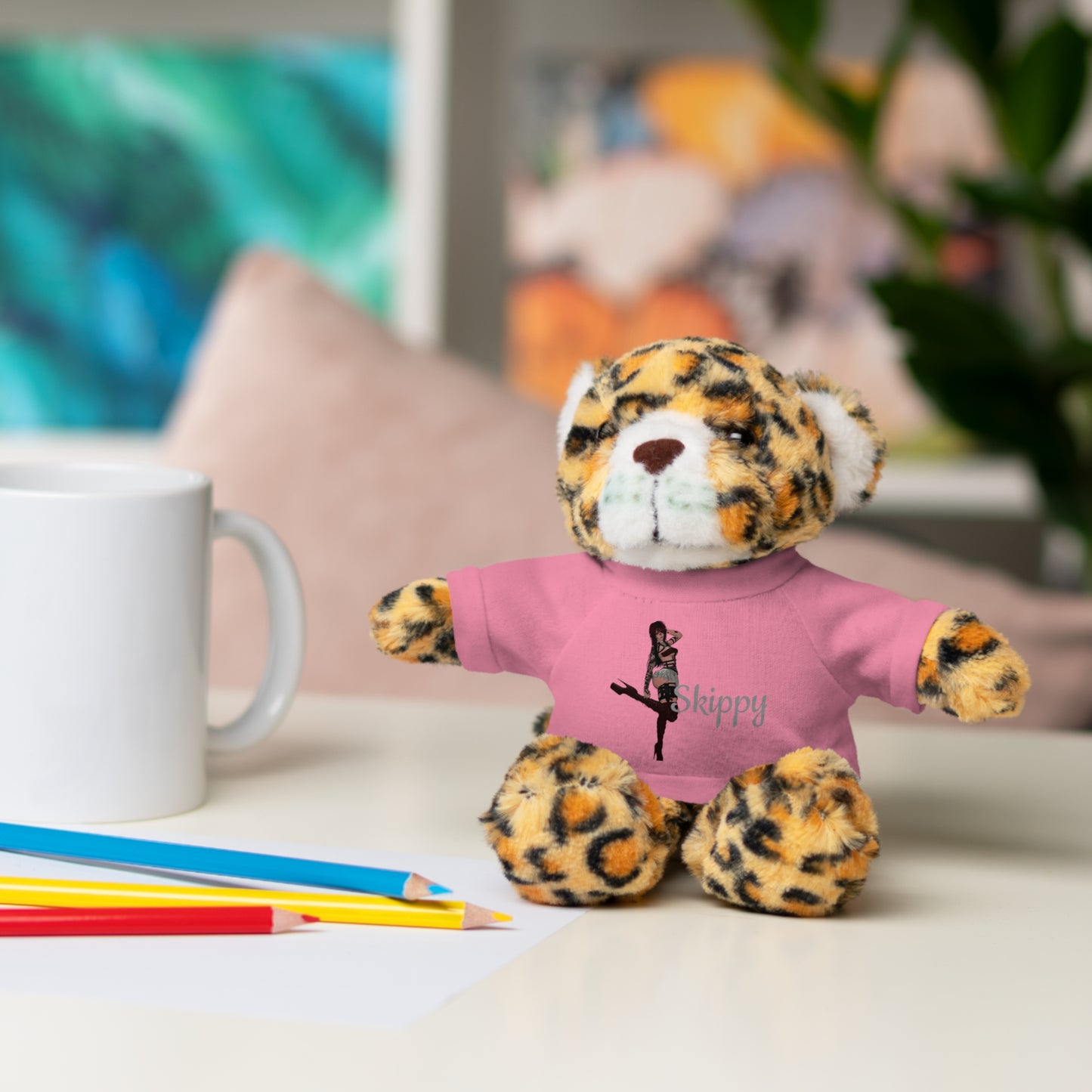 Skippy Dancing Bear Stuffed Animal with Tee