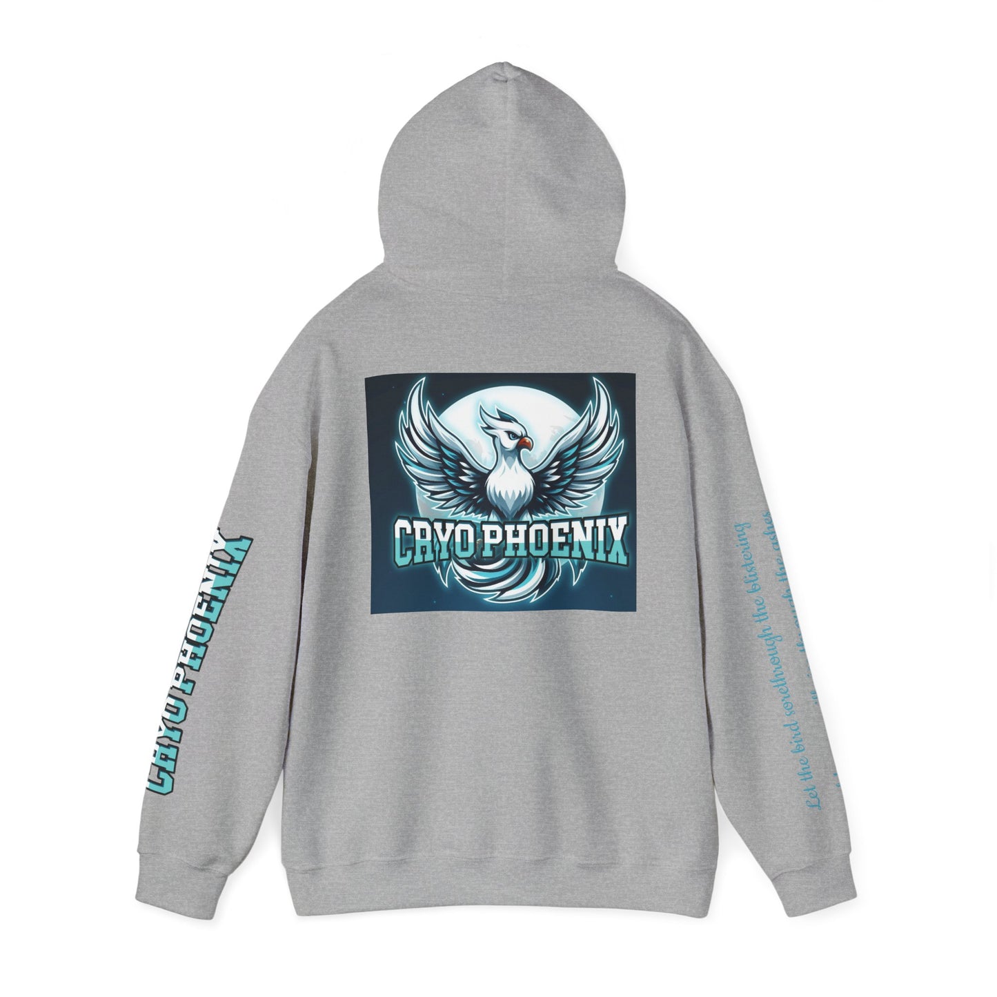 Phoenix Club Unisex Heavy Blend™ Hoodie - Eye-Catching Graphic Sweatshirt for Cozy Days