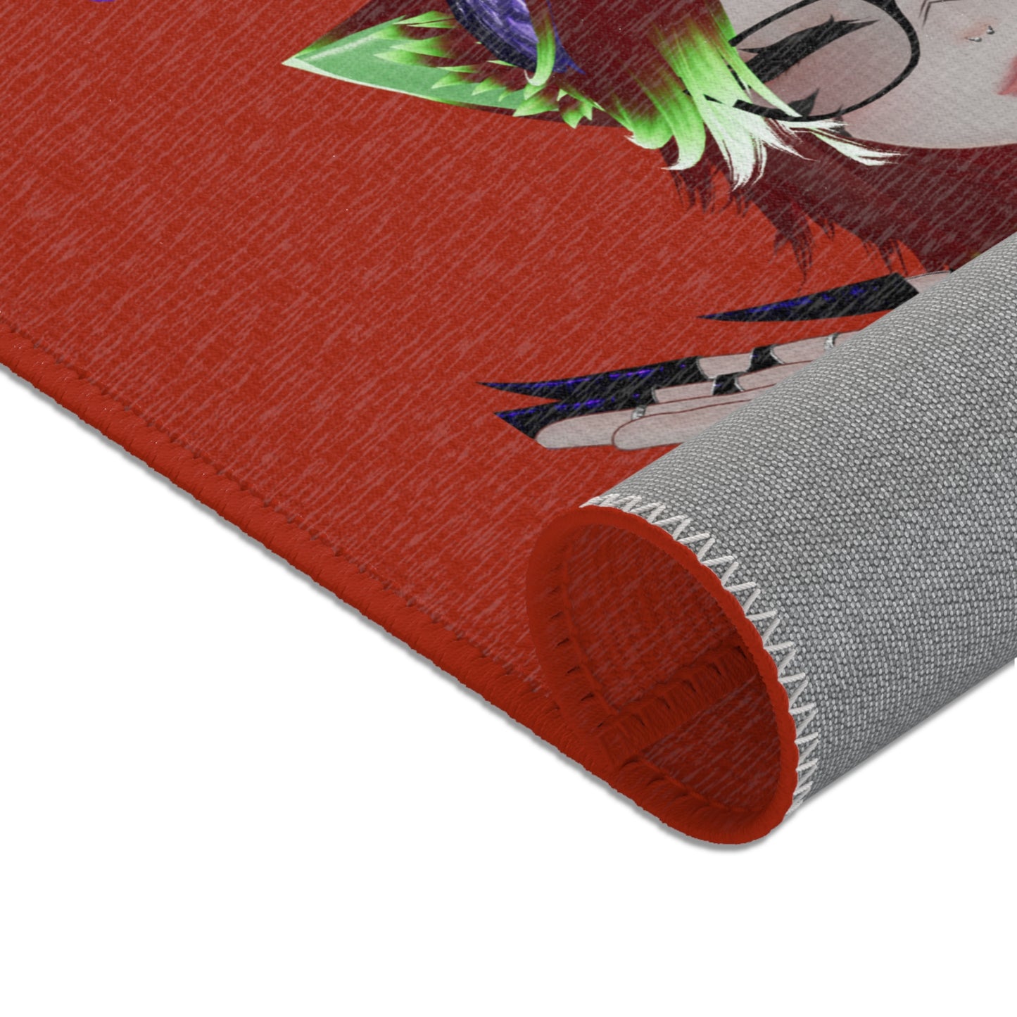 SpaceAce Taco Time Area Rug - Funky Anime-Inspired Floor Decor