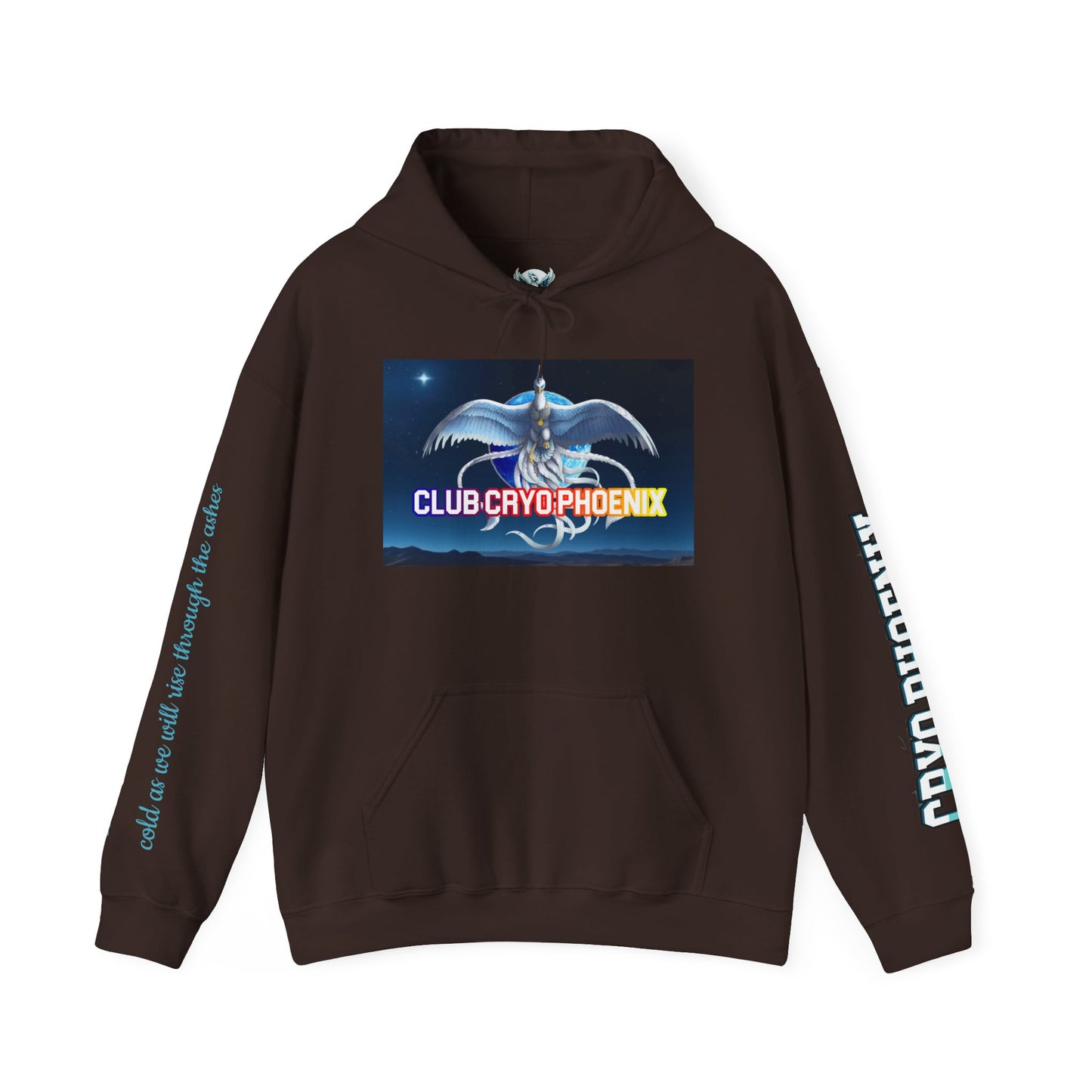 Phoenix Club Unisex Heavy Blend™ Hoodie - Eye-Catching Graphic Sweatshirt for Cozy Days