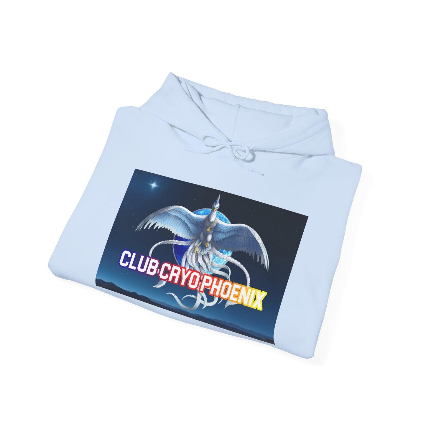 Phoenix Club Unisex Heavy Blend™ Hoodie - Eye-Catching Graphic Sweatshirt for Cozy Days
