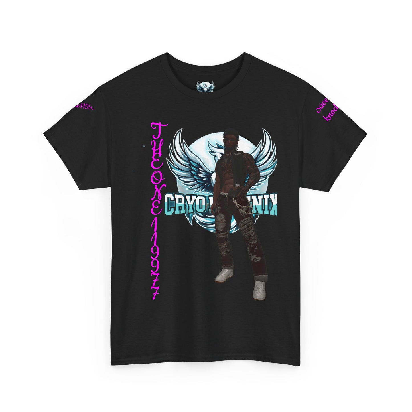 Retro Graphic Unisex Heavy Cotton Tee - Save the Knockers!