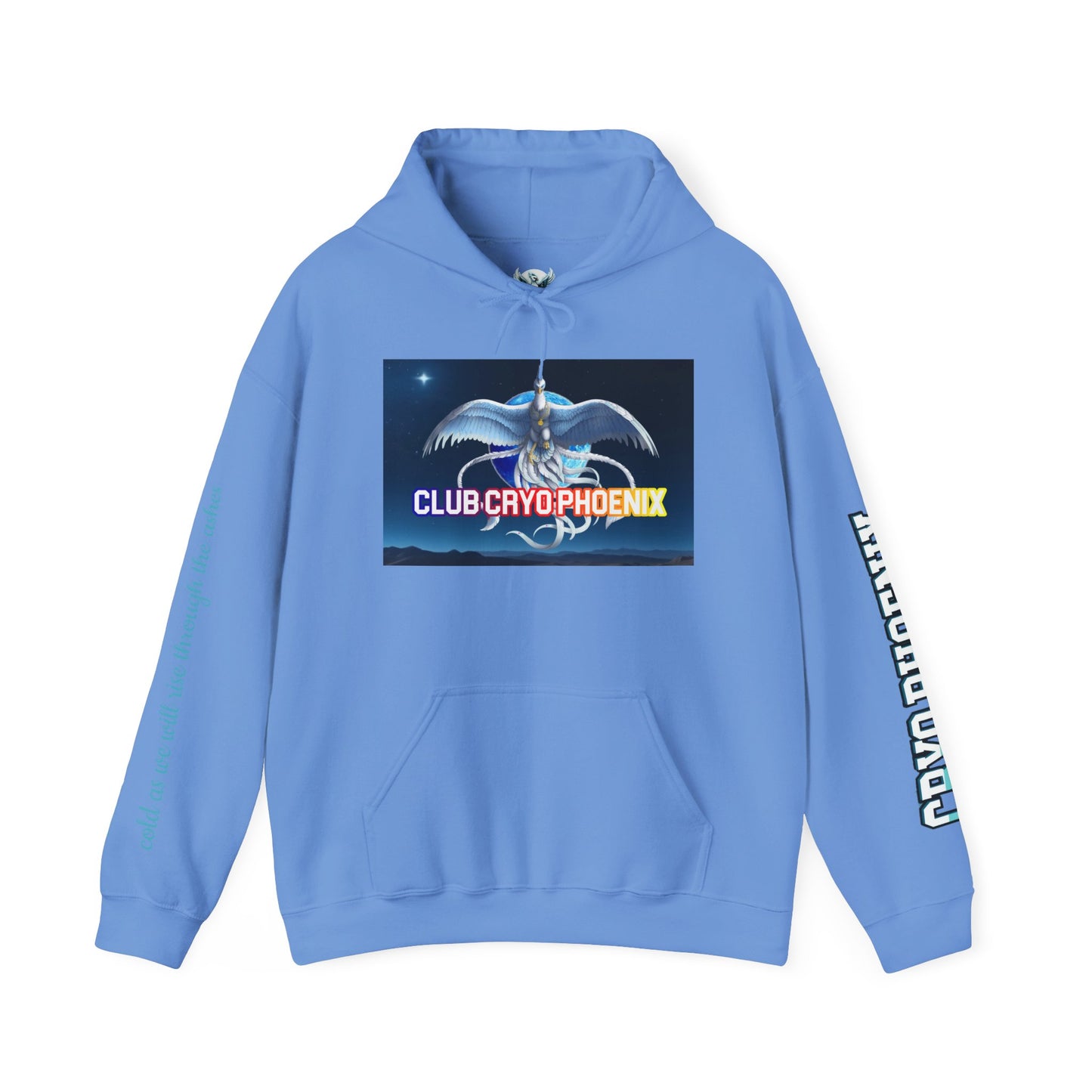 Phoenix Club Unisex Heavy Blend™ Hoodie - Eye-Catching Graphic Sweatshirt for Cozy Days