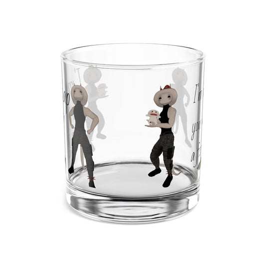 Vib 10oz Rocks Glass - Humorous Quotes & Whimsical Characters