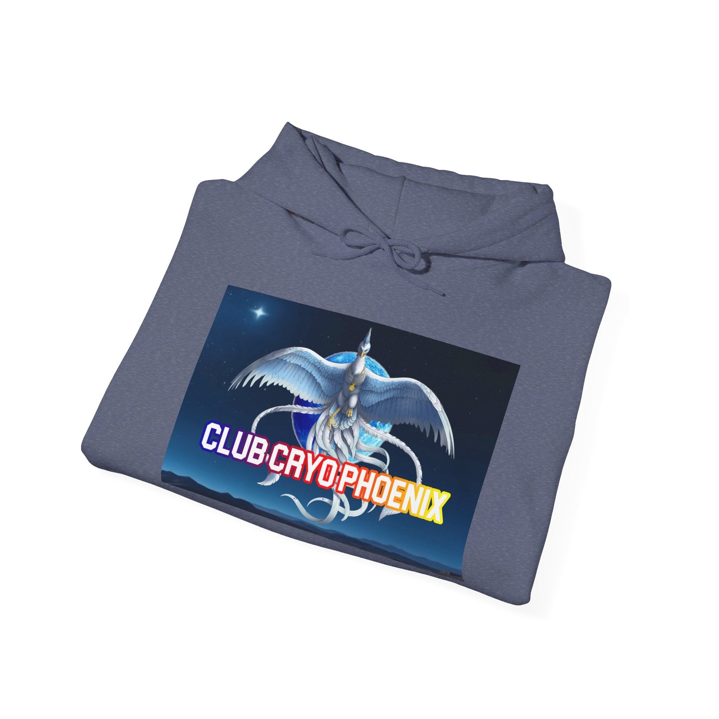 Phoenix Club Unisex Heavy Blend™ Hoodie - Eye-Catching Graphic Sweatshirt for Cozy Days