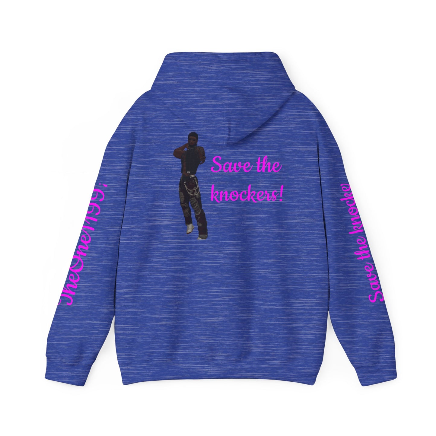 Unisex Heavy Blend™ Hooded Sweatshirt - Save the Knockers Graphic Hoodie