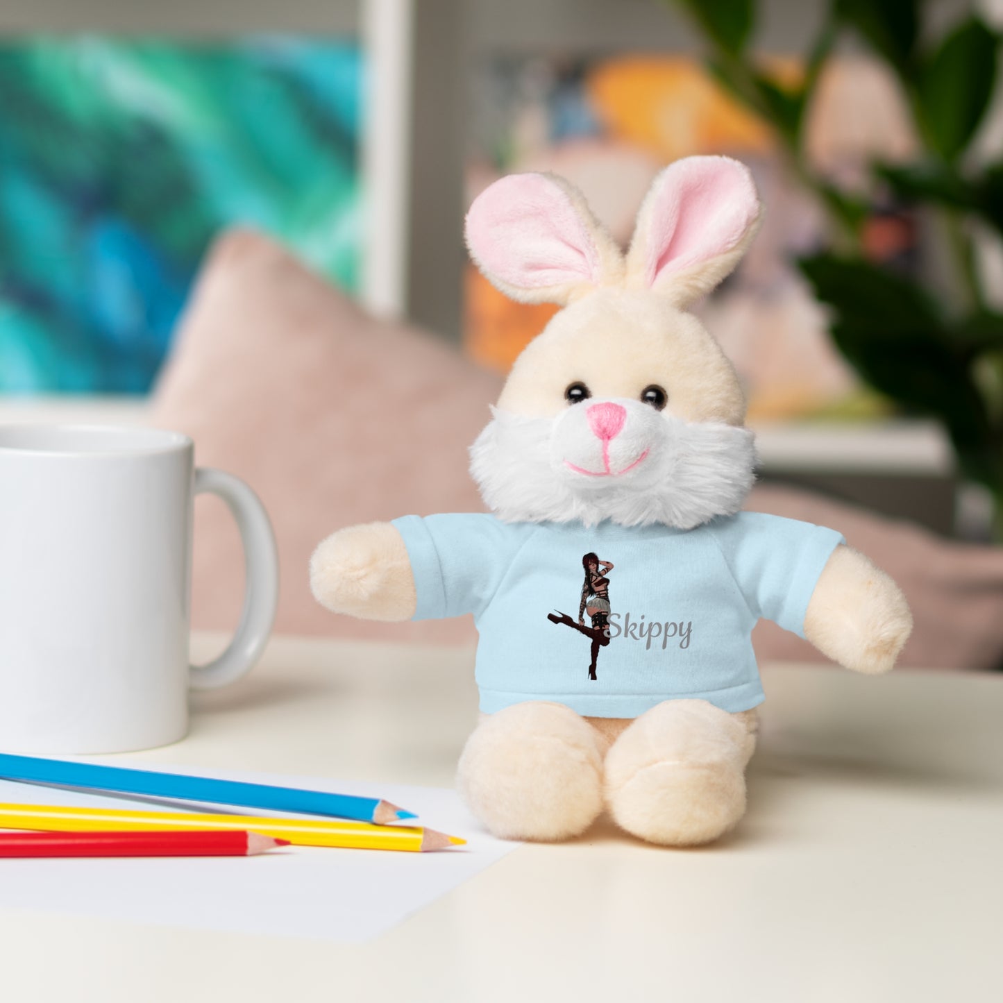 Skippy Dancing Bear Stuffed Animal with Tee