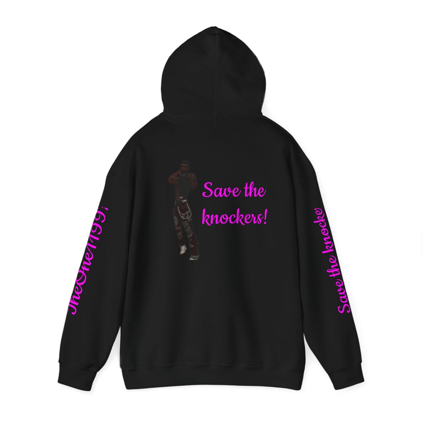 Unisex Heavy Blend™ Hooded Sweatshirt - Save the Knockers Graphic Hoodie