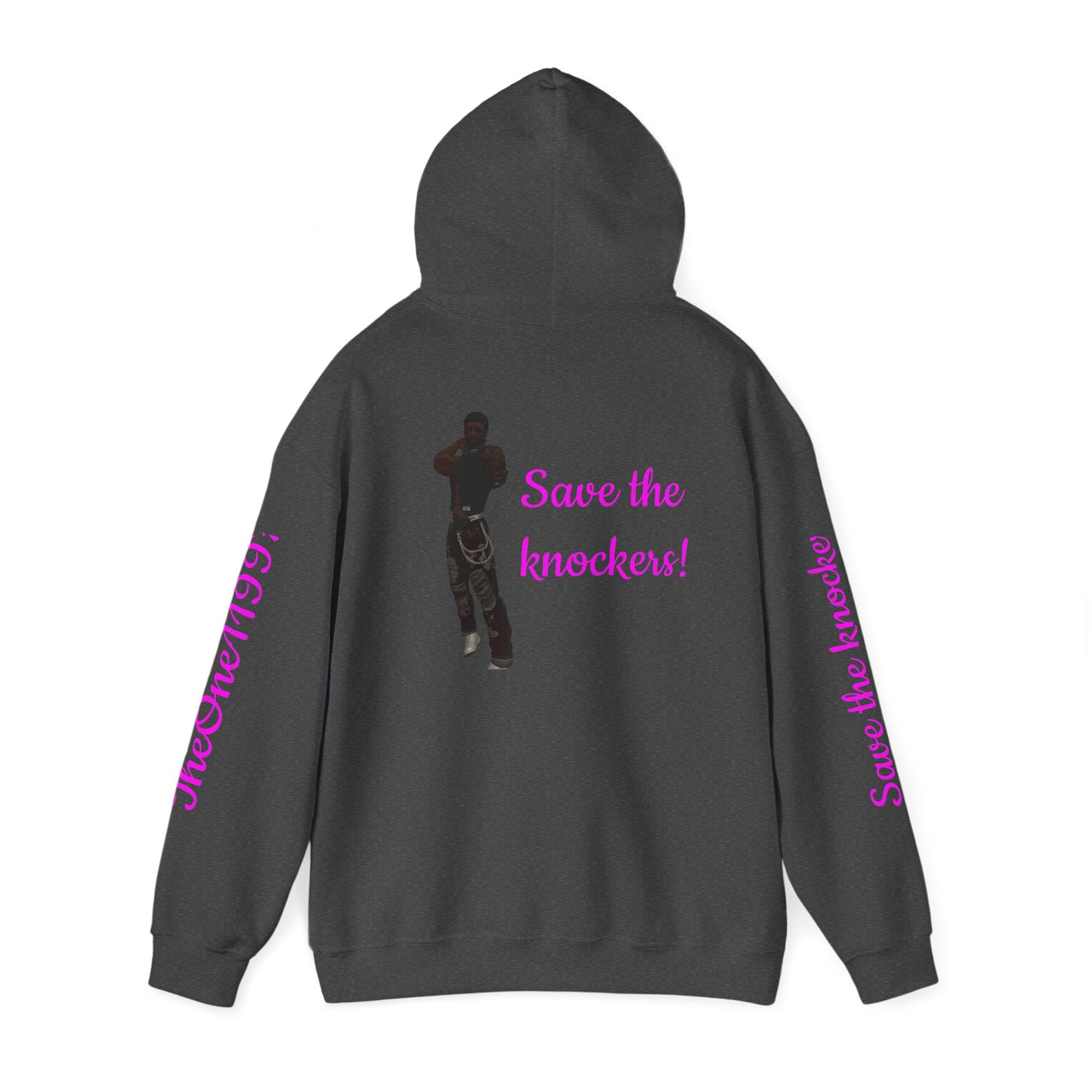 Unisex Heavy Blend™ Hooded Sweatshirt - Save the Knockers Graphic Hoodie