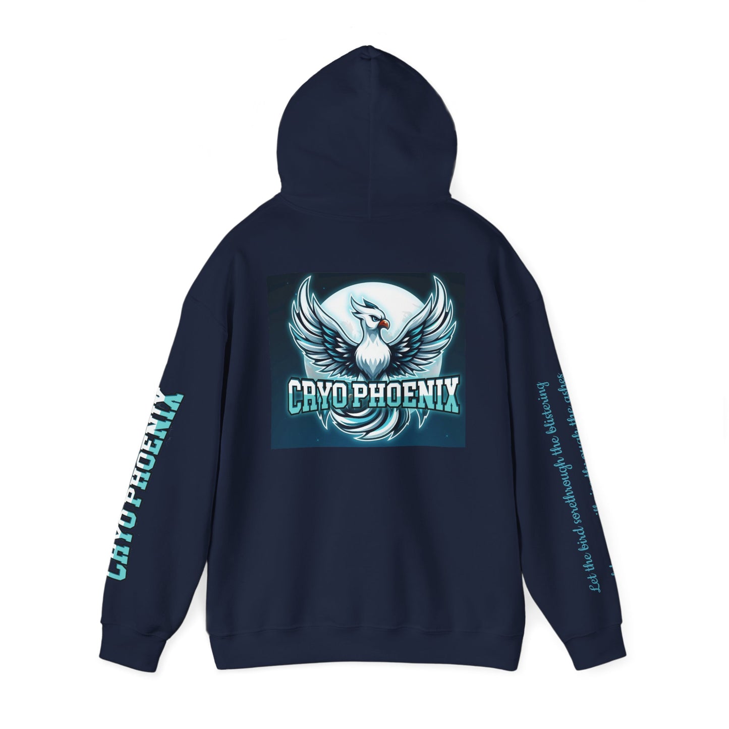 Phoenix Club Unisex Heavy Blend™ Hoodie - Eye-Catching Graphic Sweatshirt for Cozy Days