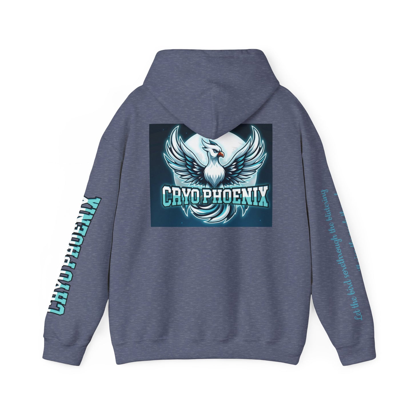 Phoenix Club Unisex Heavy Blend™ Hoodie - Eye-Catching Graphic Sweatshirt for Cozy Days