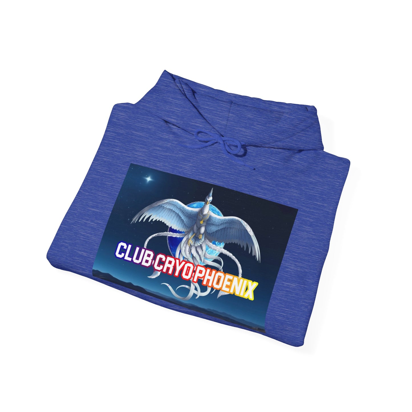 Phoenix Club Unisex Heavy Blend™ Hoodie - Eye-Catching Graphic Sweatshirt for Cozy Days