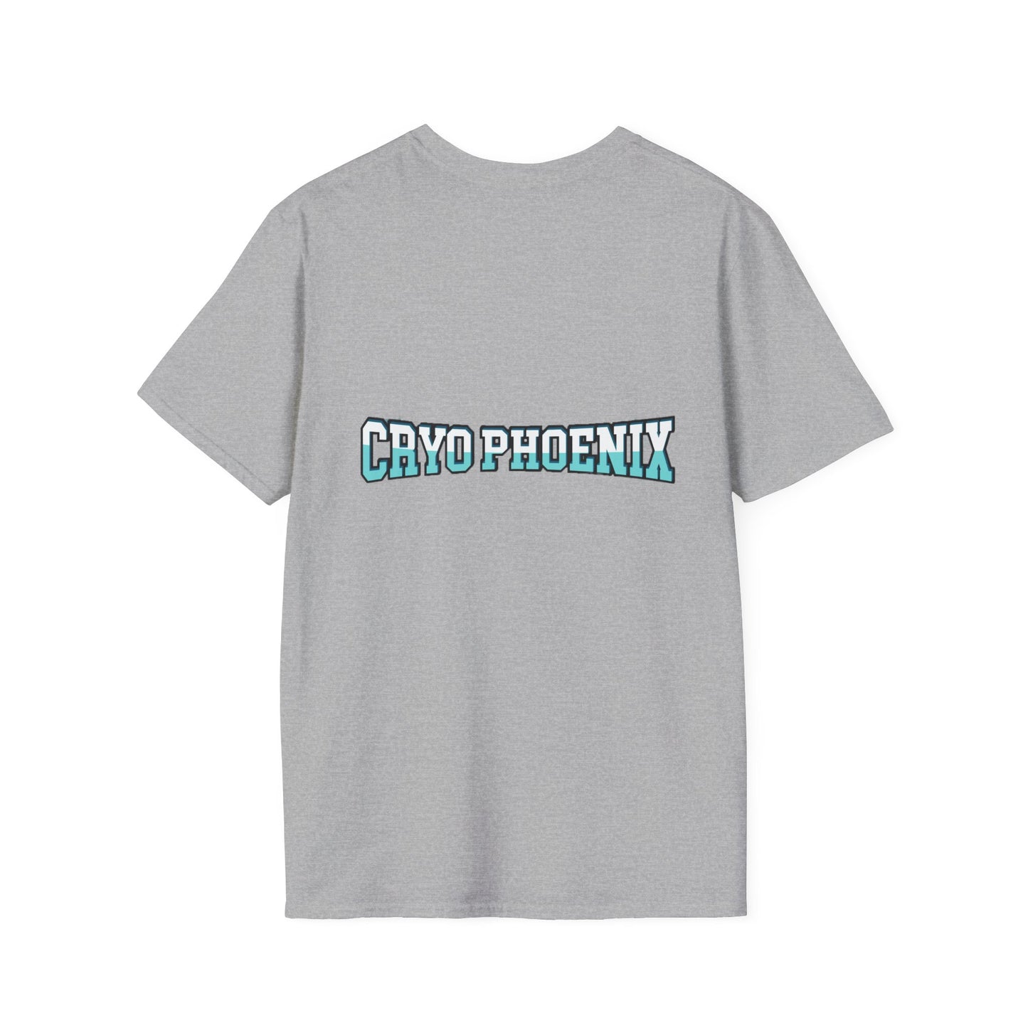 Cryo Phoenix Unisex Softstyle T-Shirt - Cool Graphic Tee for Men & Women