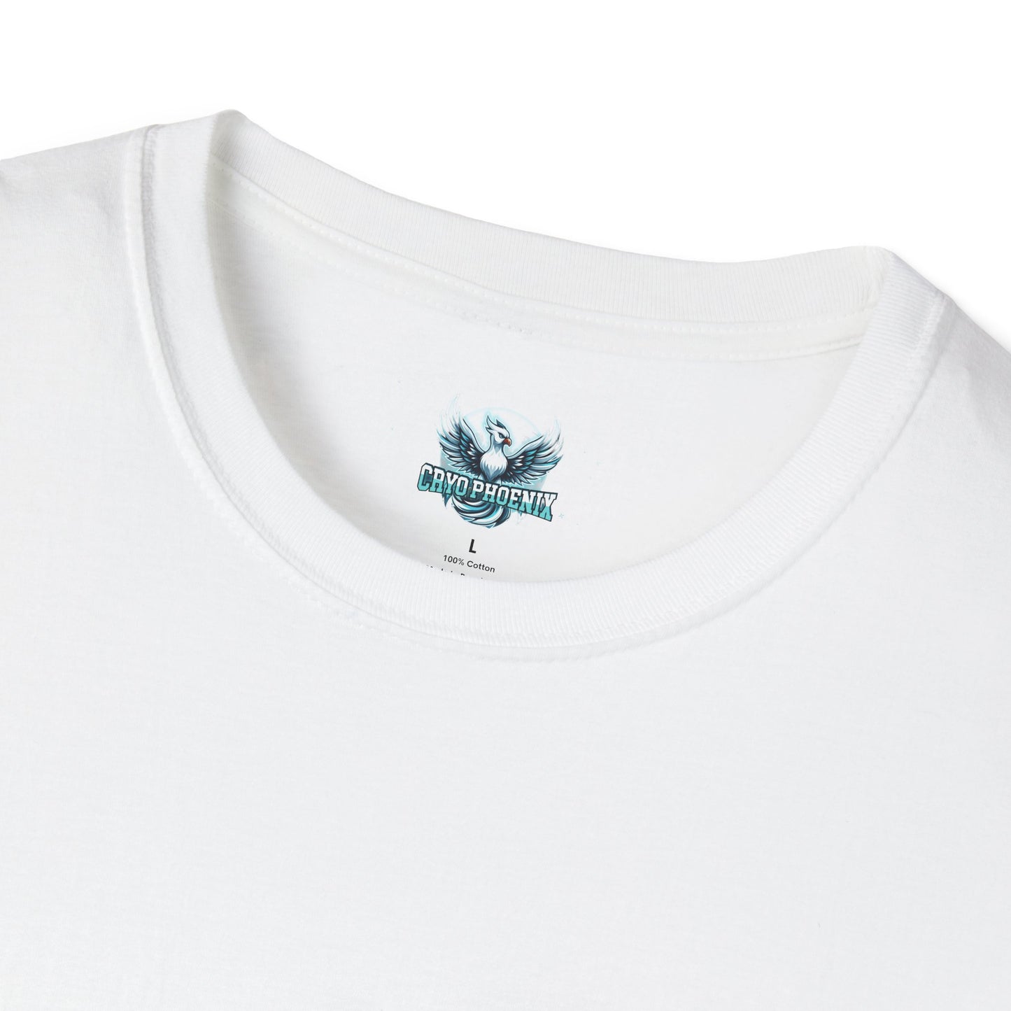 Cryo Phoenix Unisex Softstyle T-Shirt - Cool Graphic Tee for Men & Women