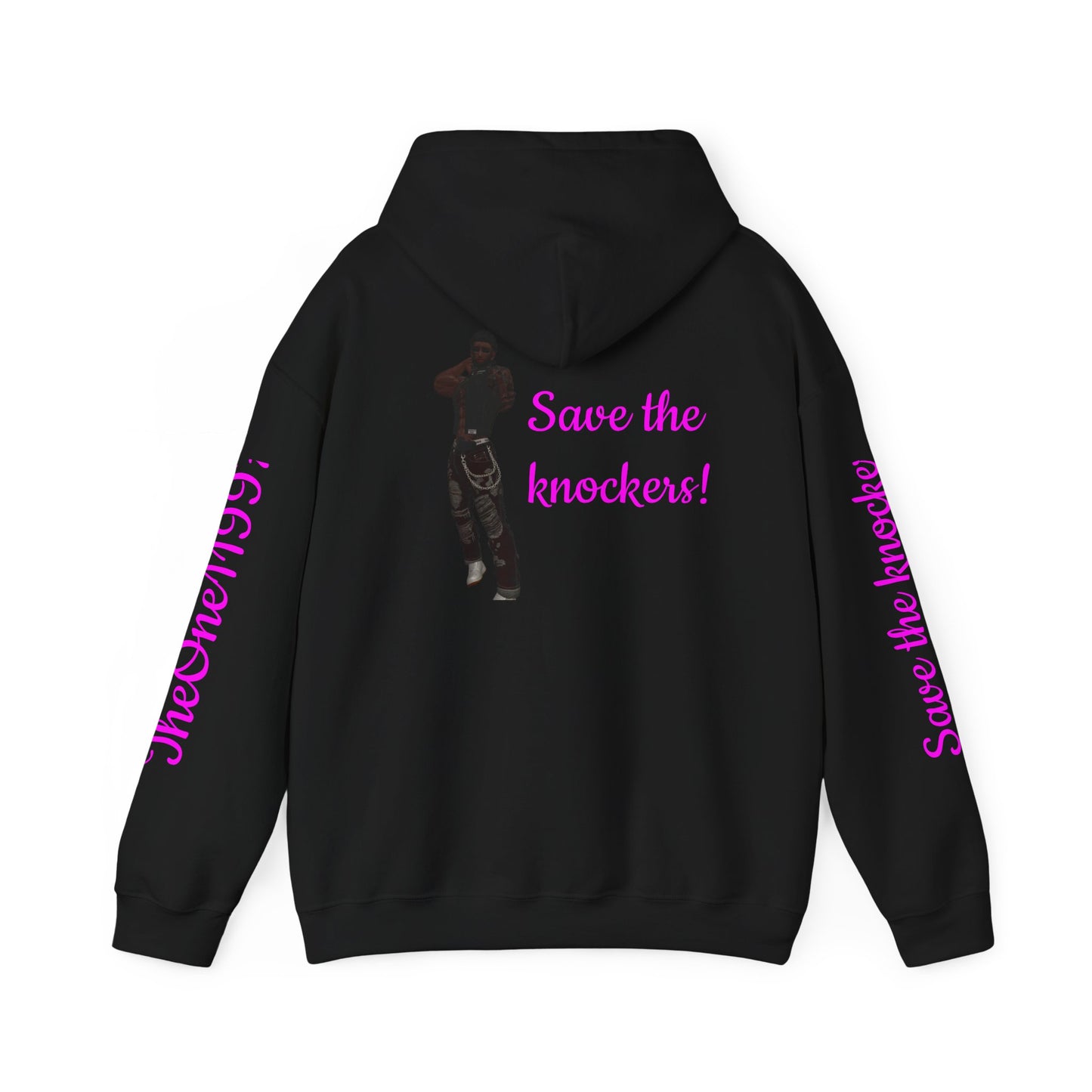 Unisex Heavy Blend™ Hooded Sweatshirt - Save the Knockers Graphic Hoodie