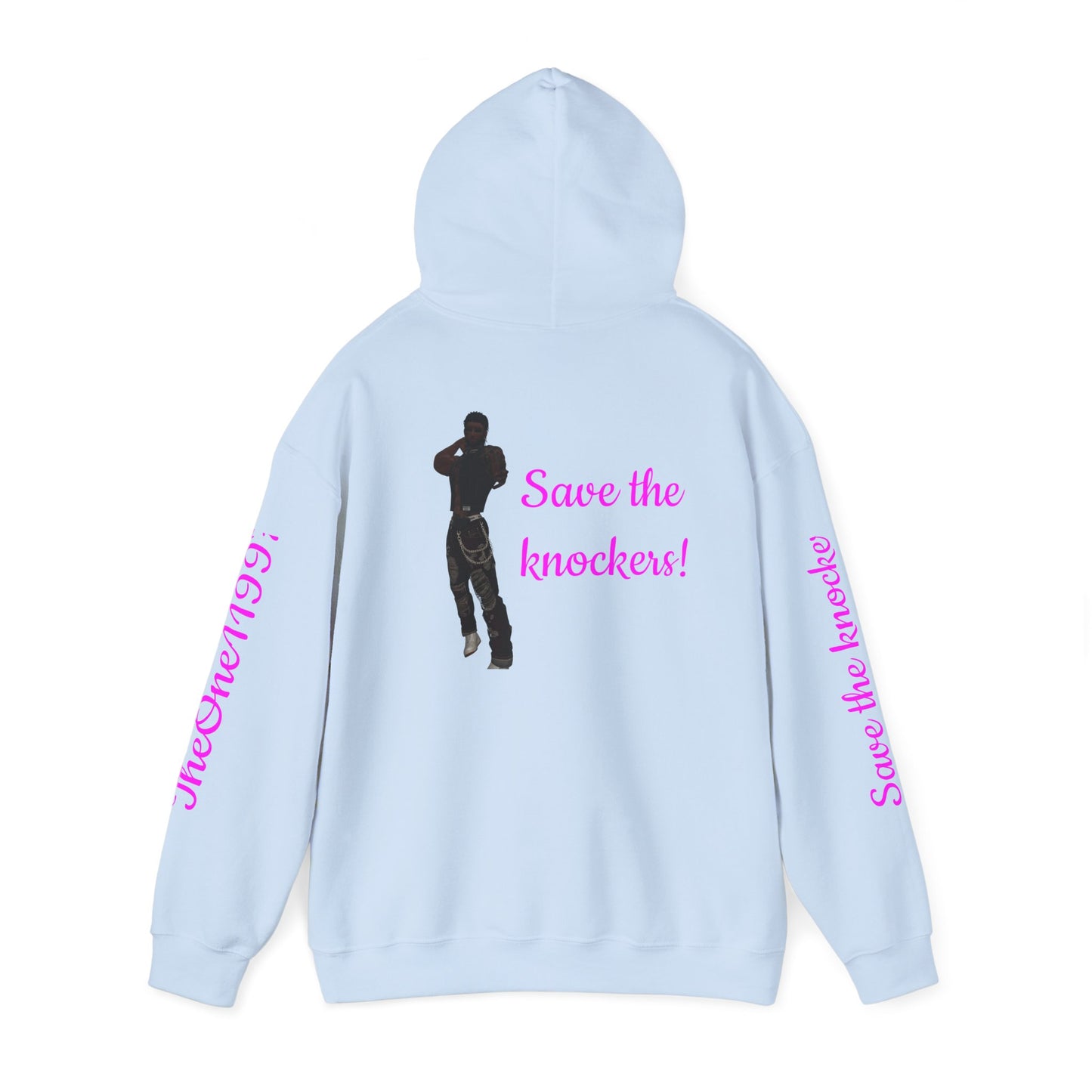 Unisex Heavy Blend™ Hooded Sweatshirt - Save the Knockers Graphic Hoodie