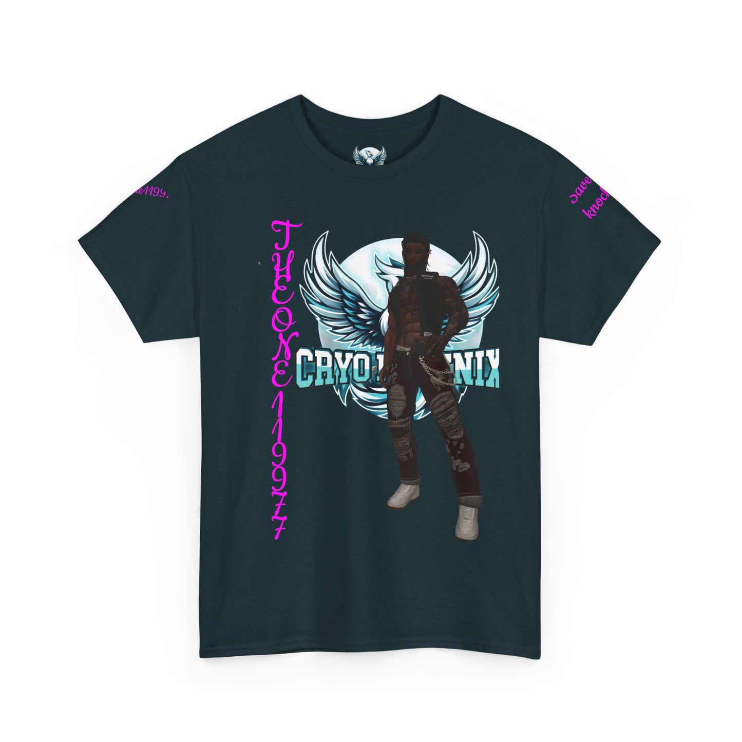 Retro Graphic Unisex Heavy Cotton Tee - Save the Knockers!